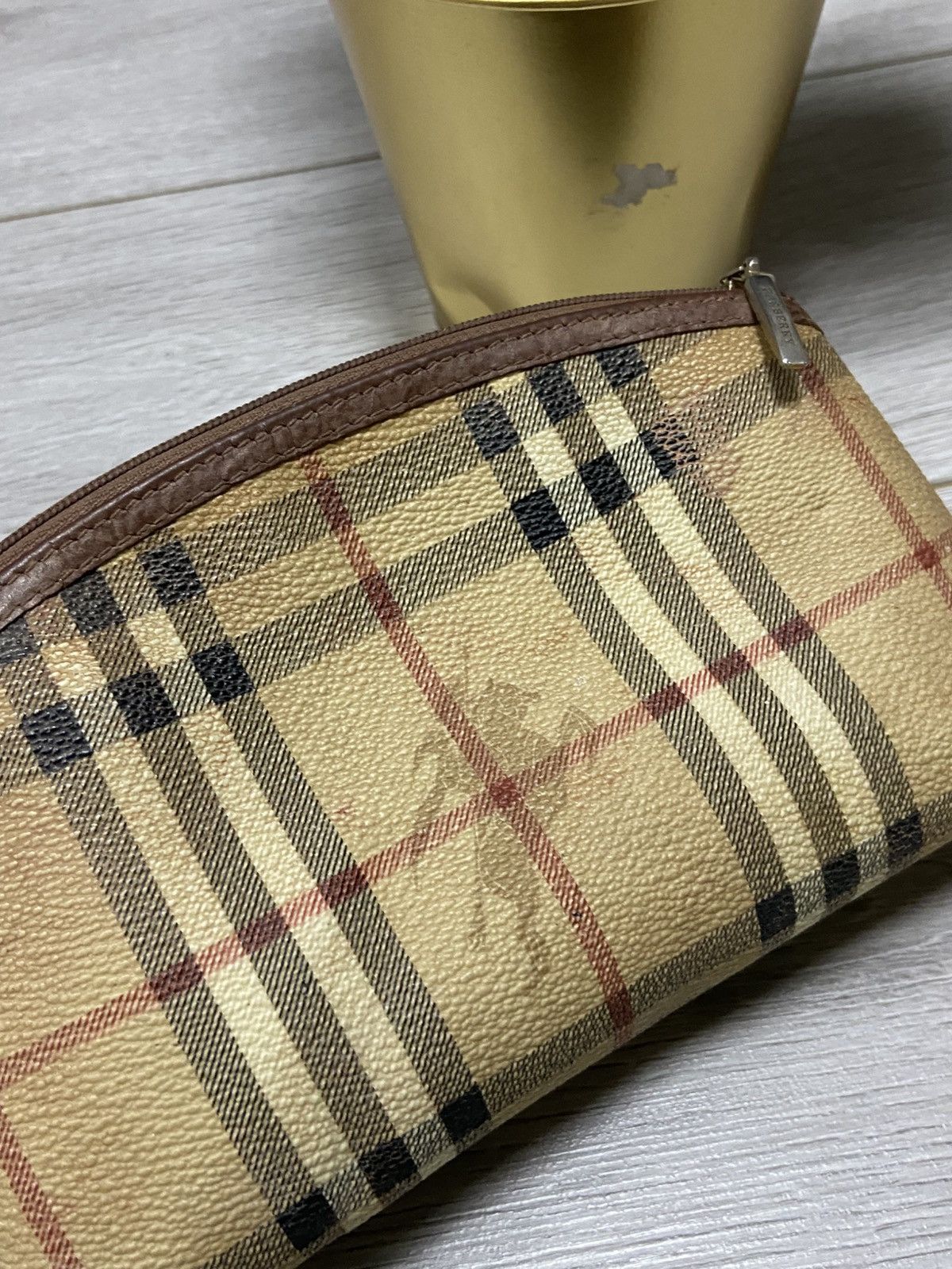 Burberry Burberry leather nova check vintage small bag Size ONE SIZE - 5 Thumbnail