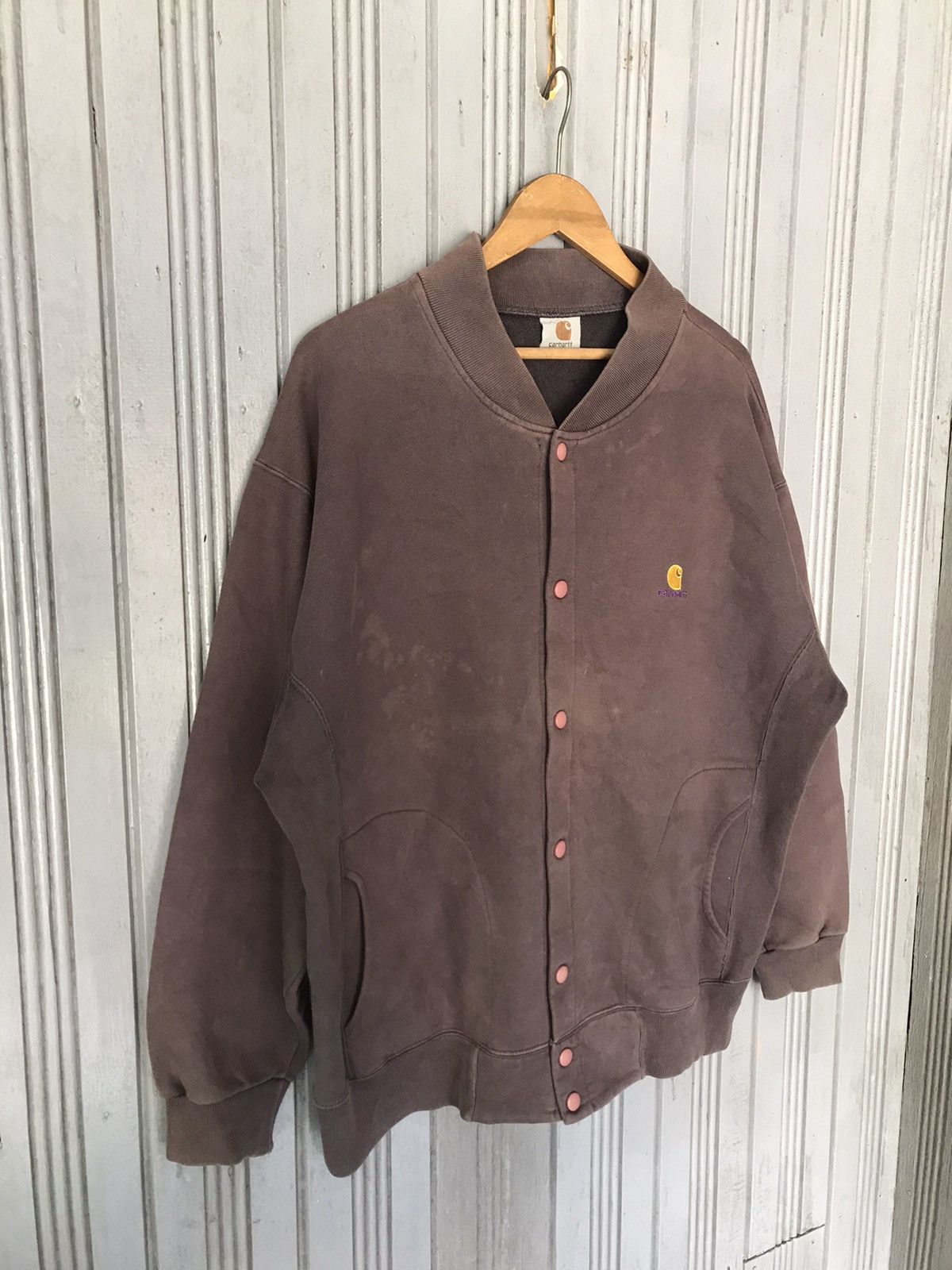 Carhartt SWEATER CARHARTT BUTTON Size US XL / EU 56 / 4 - 3 Thumbnail