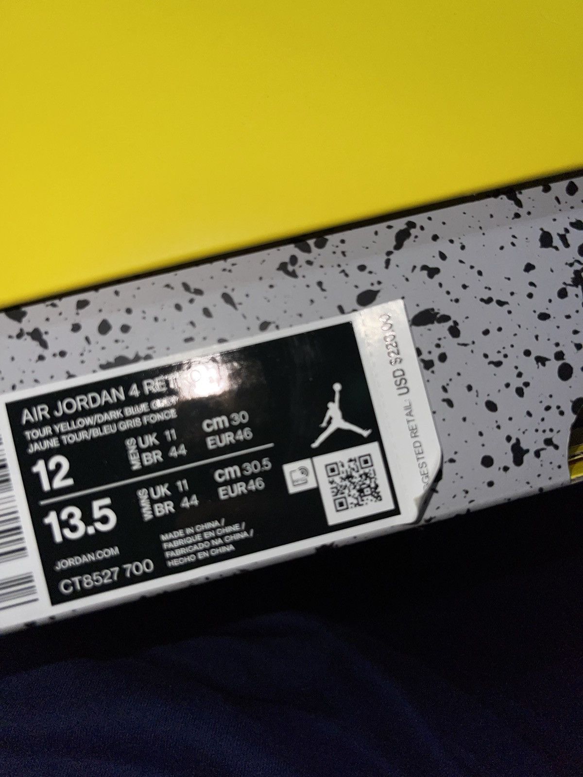 Jordan Brand Jordan 4 ‘Lightning’ 2021 Size US 12 / EU 45 - 6 Thumbnail