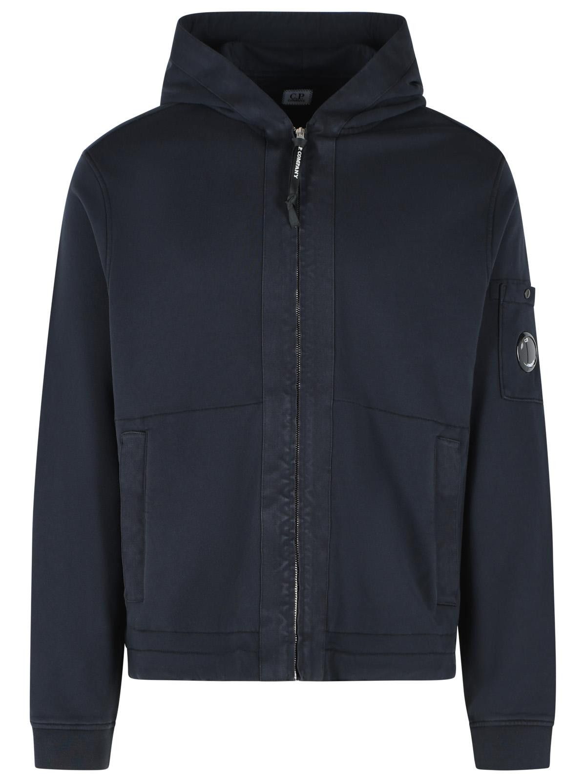 C.P. Company C.P. COMPANY Blue Cotton Sweatshirt Size US M / EU 48-50 / 2 - 1 Thumbnail