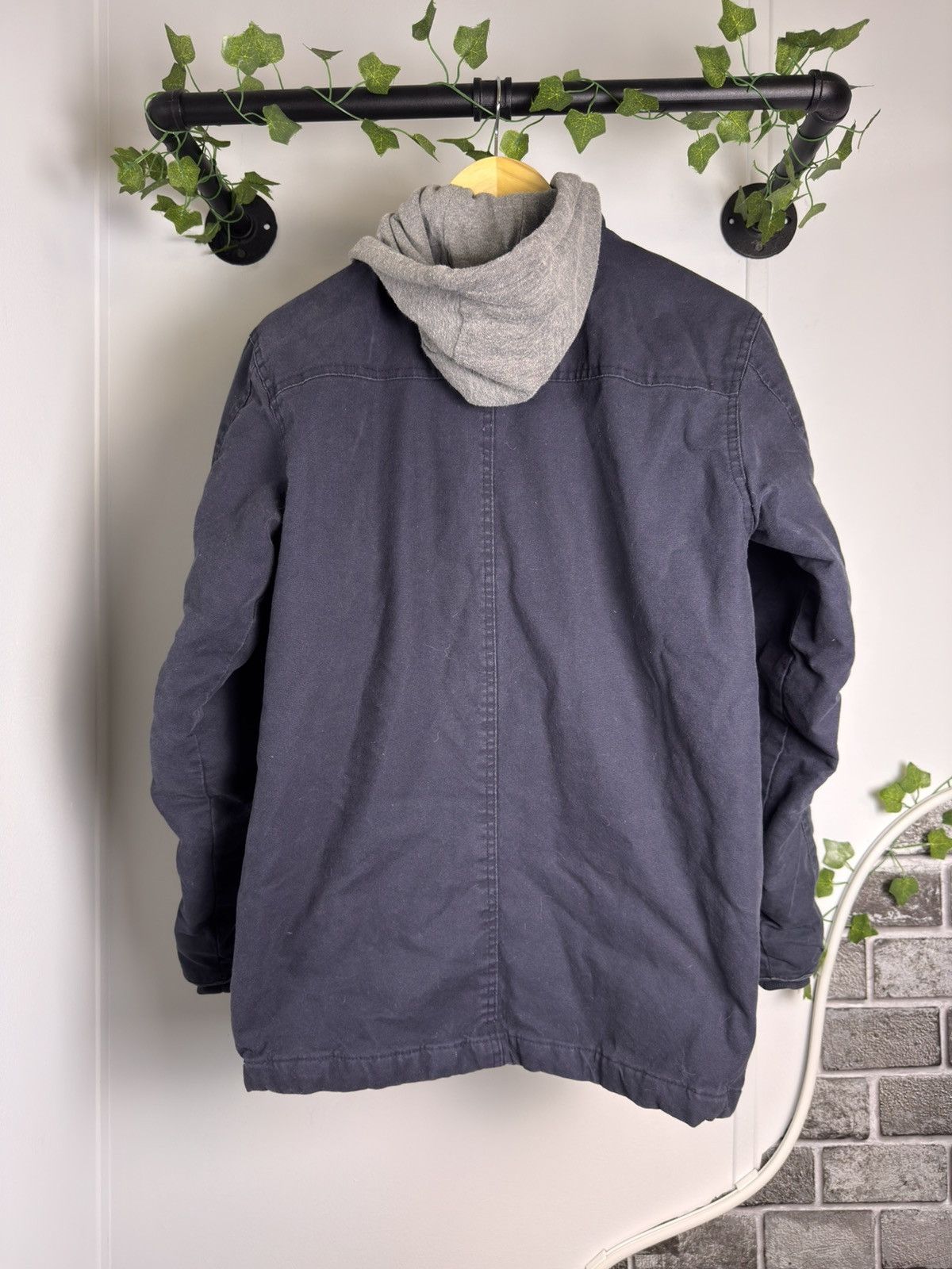 Wrangler Wrangler Workwear Blue Gray Winter Coat Small Good Condition Size US S / EU 44-46 / 1 - 3 Thumbnail