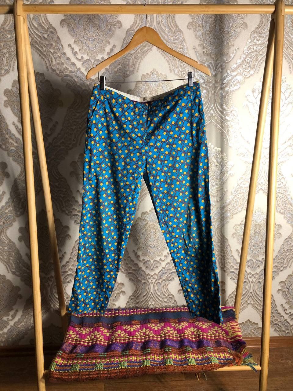 Etro VINTAGE ETRO MILANO ITALIAN DESIGNER PANTS CASUAL Y2K 90s Size 30" / US 8 / IT 44 - 1 Thumbnail