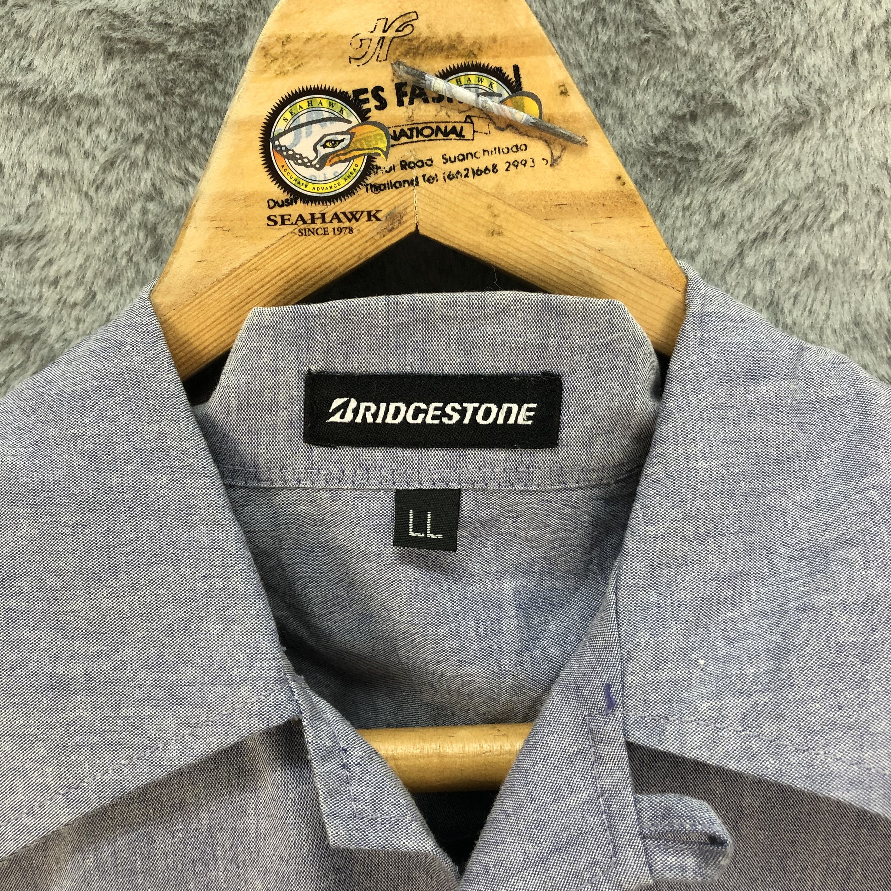 Sports Specialties BRIDGESTONE BUTTON UP SHIRTS #4746-167 Size US L / EU 52-54 / 3 - 7 Thumbnail