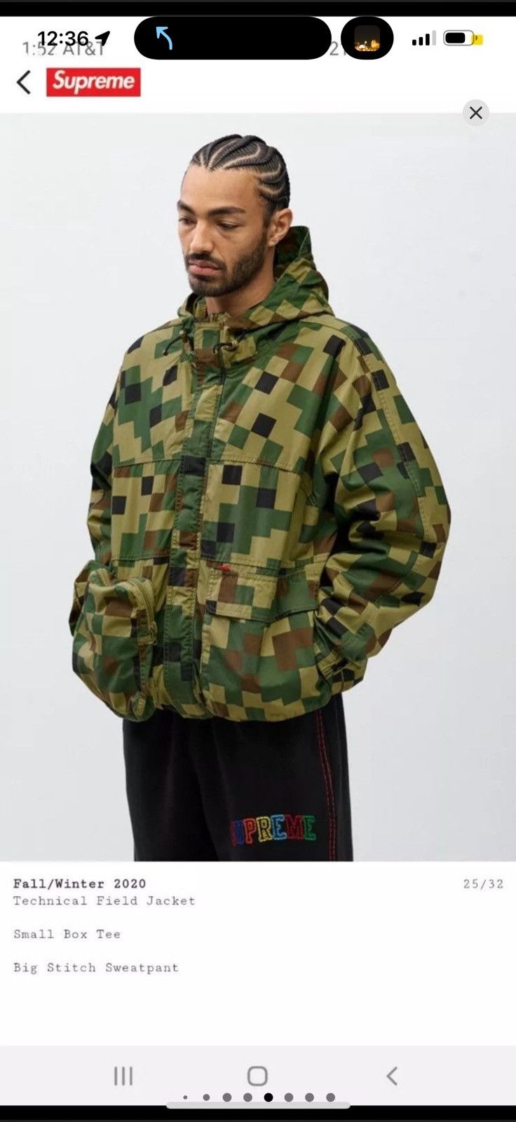 Supreme Supreme Digi Camo Technical Field Jacket Size XL Size US XL / EU 56 / 4 - 12 Thumbnail