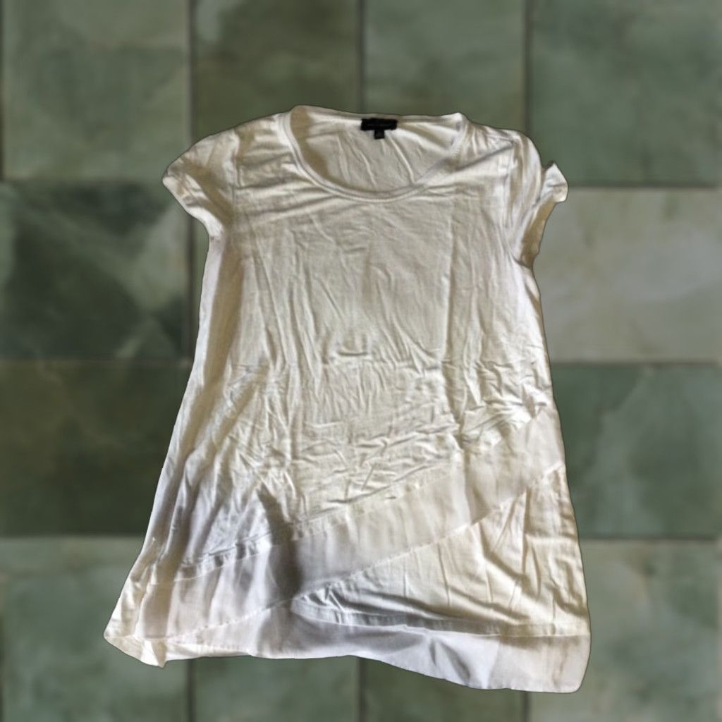 Vintage VINTAGE The Limited Solid T-Shirt Women’s Medium White Short Sleeve Regular Fit Size M / US 6-8 / IT 42-44 - 1 Thumbnail