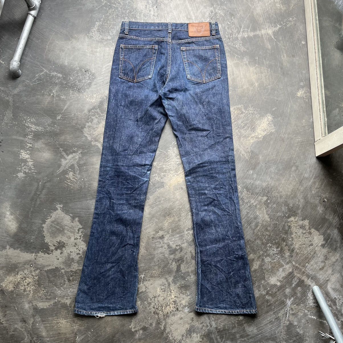 Hysteric Glamour × Japanese Brand 2000s hysterics hysterics glamour bootcut flare distressed Size 29" - 14 Thumbnail