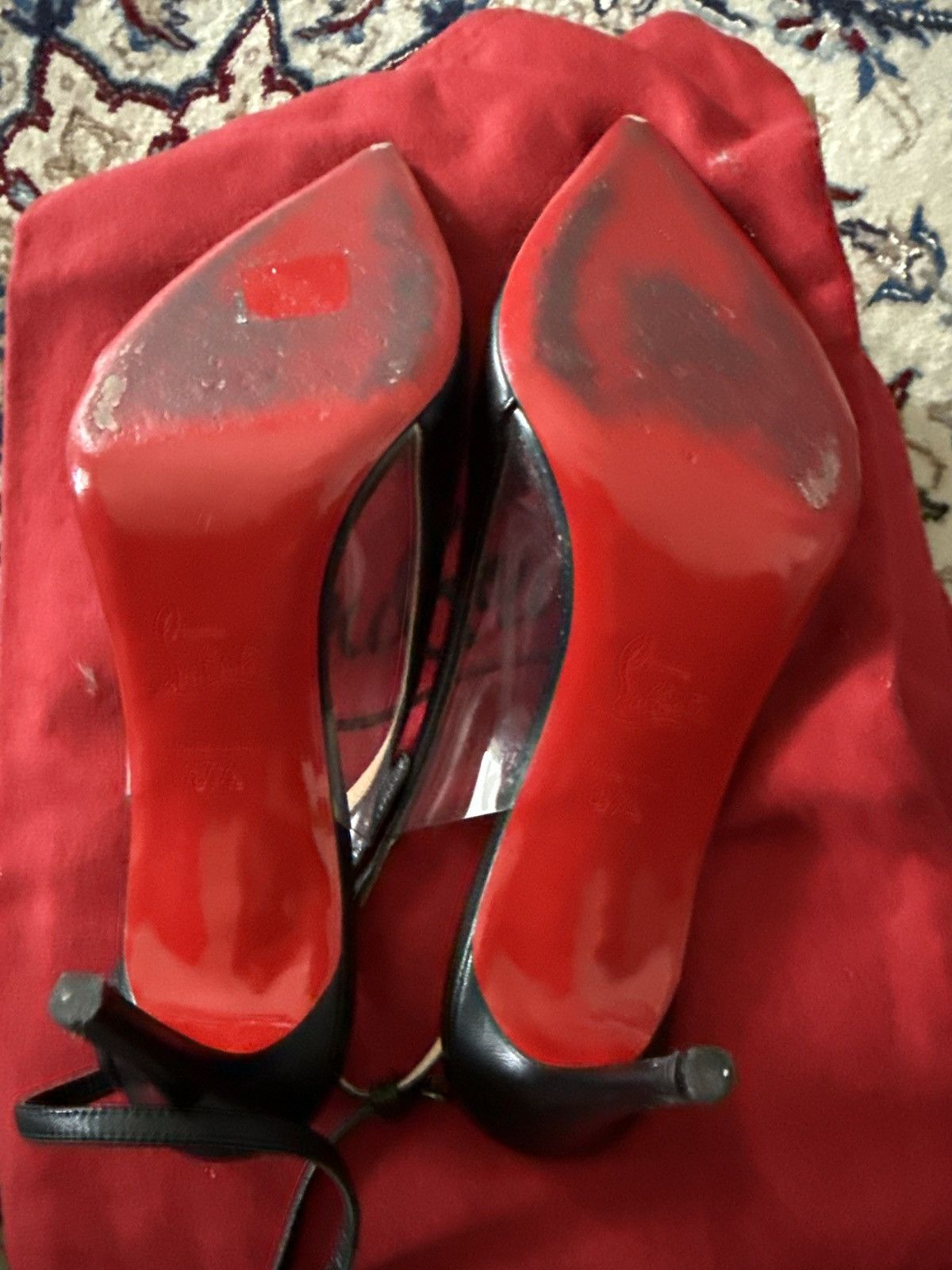Christian Louboutin Christian Louboutin Heels Size US 7 / IT 37 - 9 Thumbnail