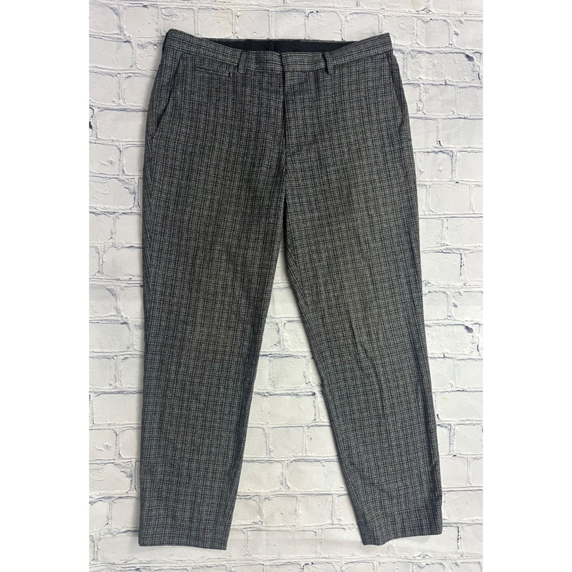 Topman Topman Cropped Trousers Size US 32 / EU 48 - 1 Thumbnail