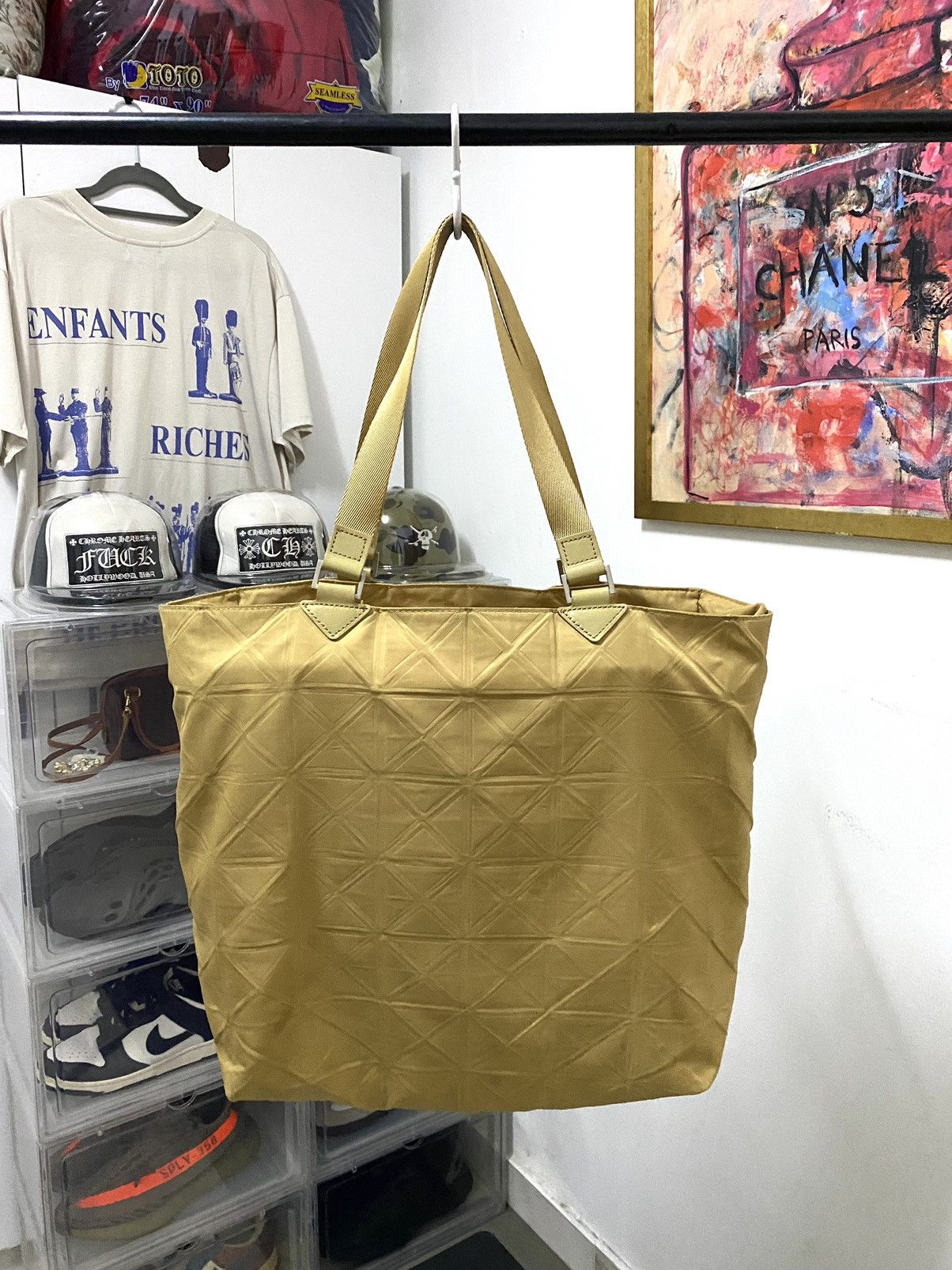 Pleats Please by Issey Miyake tote bag