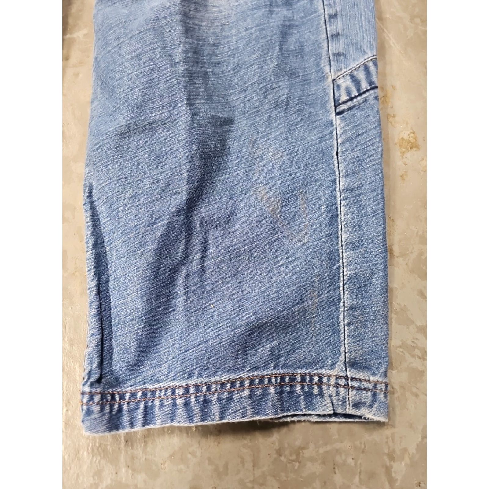 Vintage VINTAGE Pepe Jeans London Jeans Men's 36X33 Embroidered Hip Hop Y2K Wide-Leg Baggy Distressed Relaxed 90s Mens Size US 36 / EU 52 - 3 Thumbnail