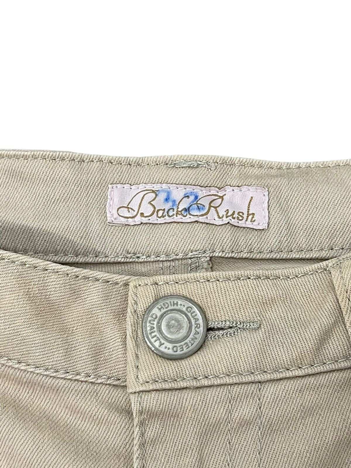 Japanese Brand Flare Jeans Back Rush Stretch Slim Boot Cut 7🟦7 Size US 30 / EU 46 - 9 Thumbnail