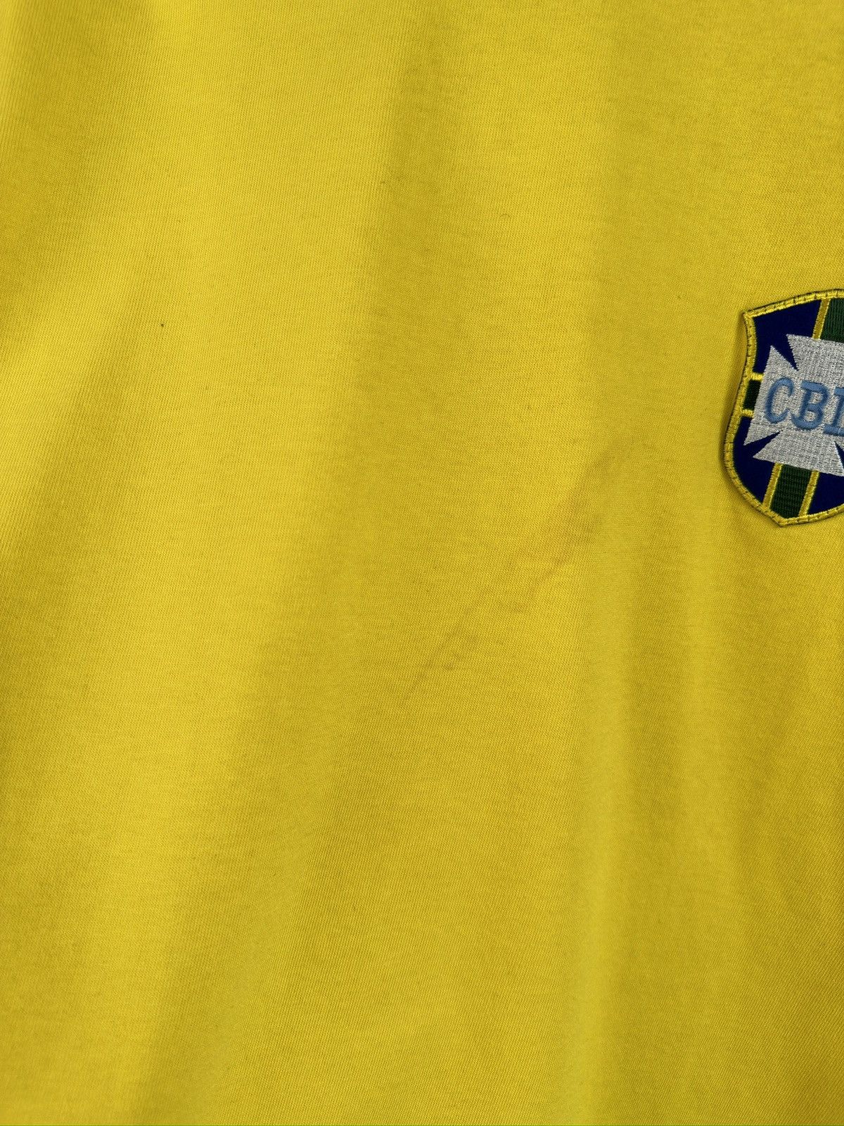 Toffs Retro BRAZIL World Cup 1970 Soccer Shirt TOFFS Size US L / EU 52-54 / 3 - 11 Thumbnail