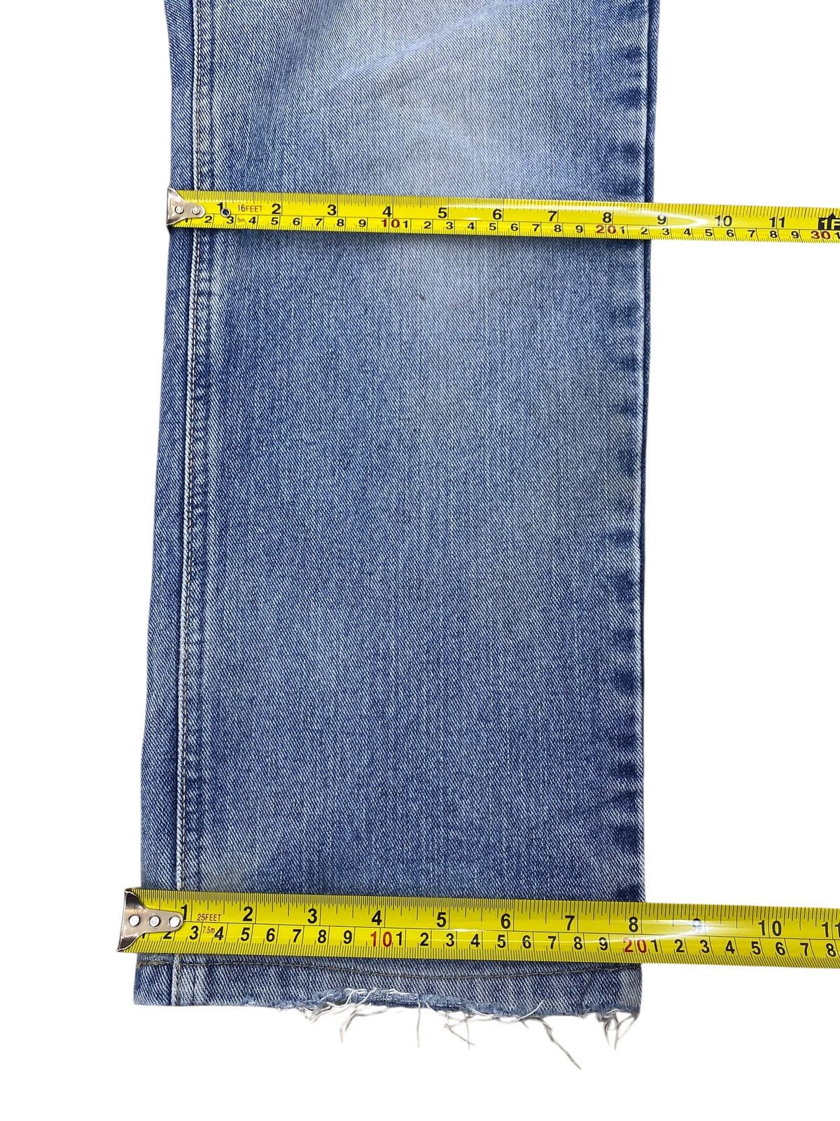 Edwin Edwin Faded Wash Ripped Style Loose Jeans Size US 32 / EU 48 - 12 Thumbnail