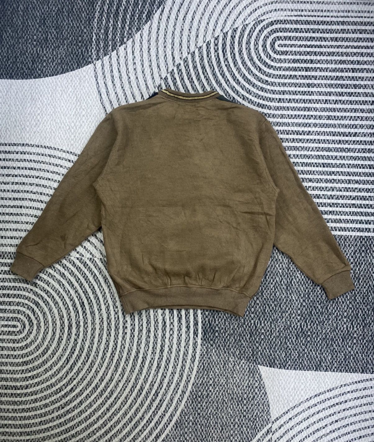Dunlop Vintage Dunlop Motorsport Brown Knitwear Shirt Size US M / EU 48-50 / 2 - 2 Thumbnail
