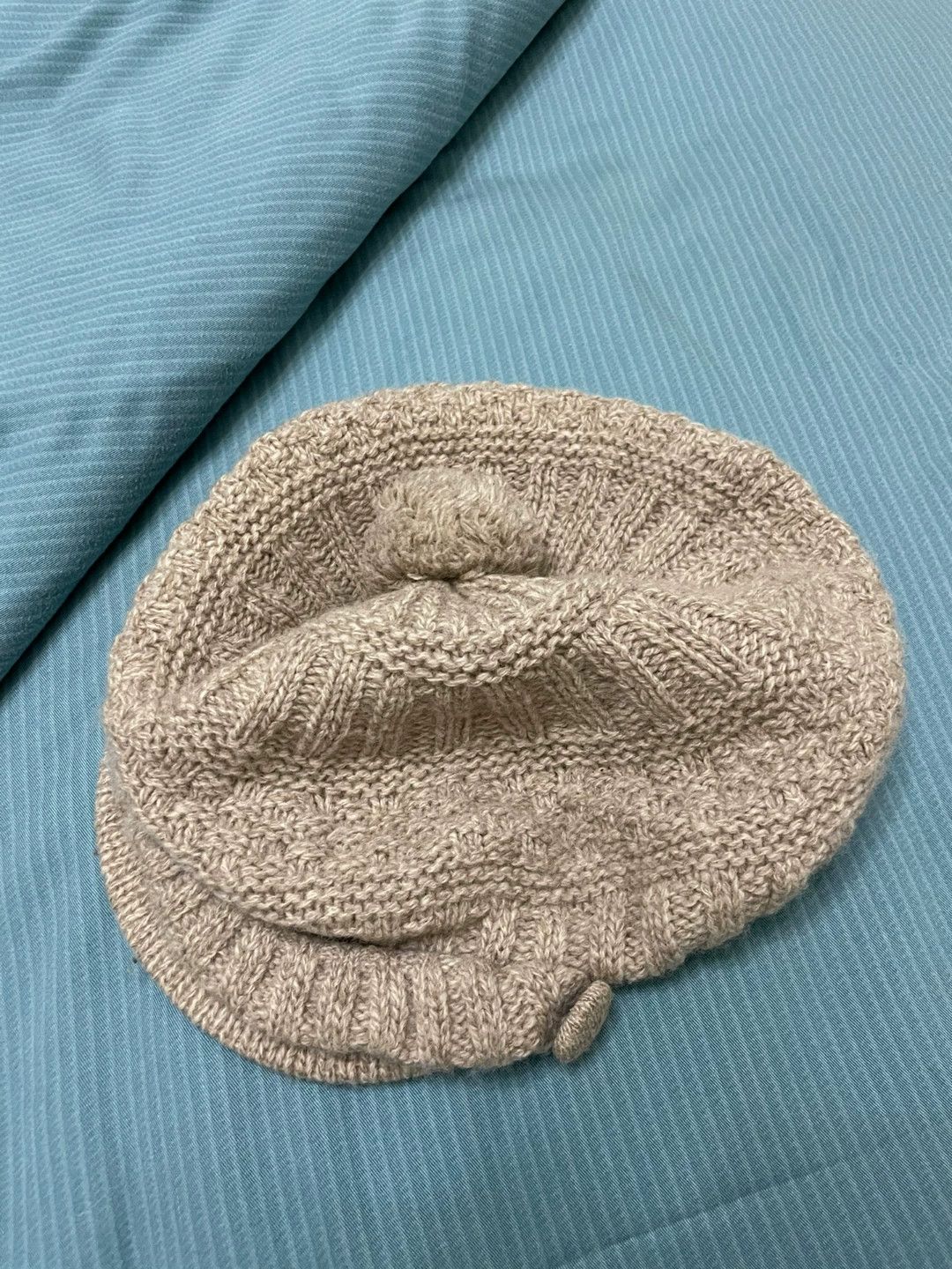 Y's Y's by Yohji Yamamoto knit newsboy cap soft large 9new Size ONE SIZE - 1 Thumbnail