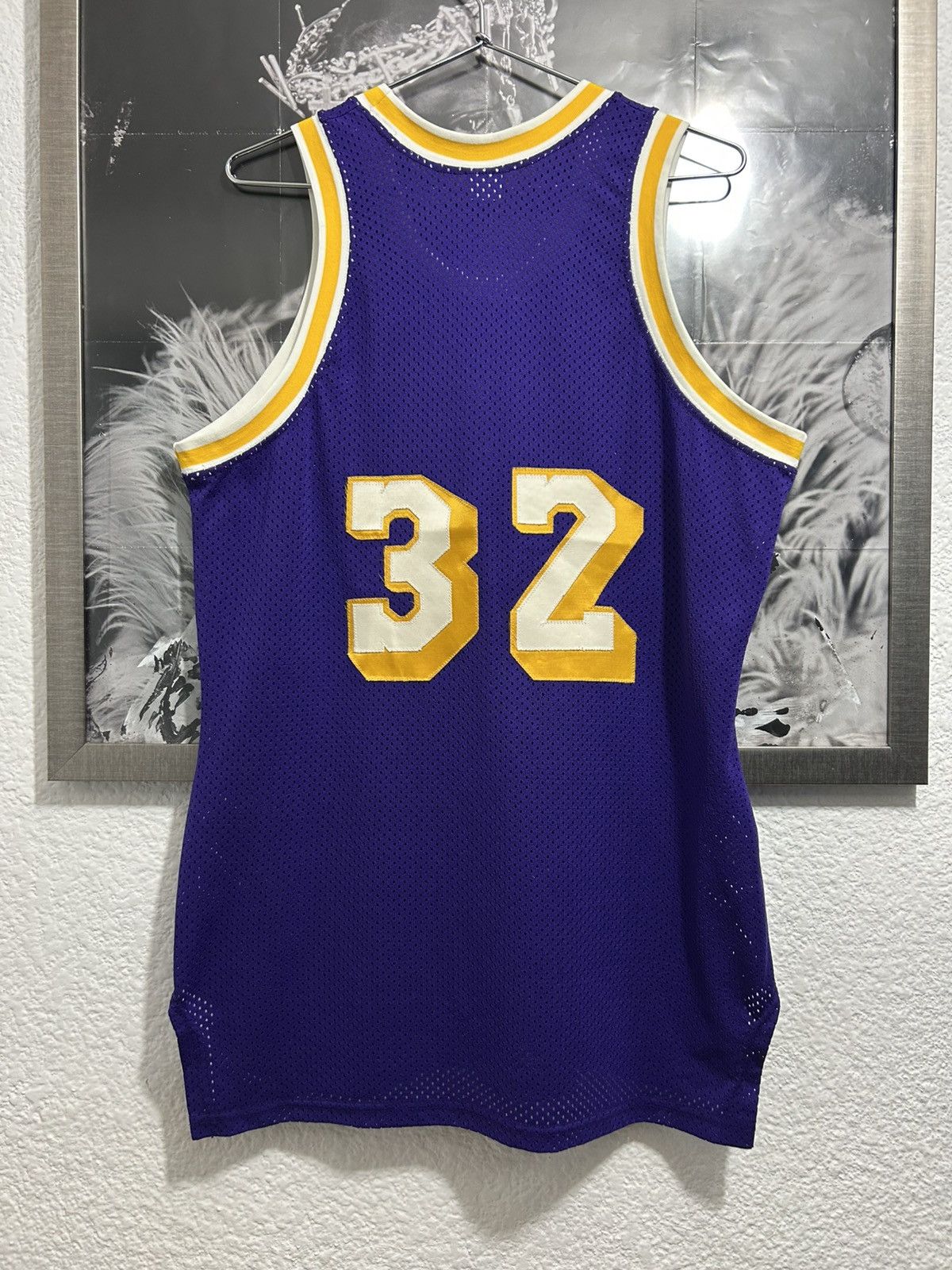 NBA 1985-1989 Lakers NBA “Magic Johnson” #32 Size US L / EU 52-54 / 3 - 2 Thumbnail