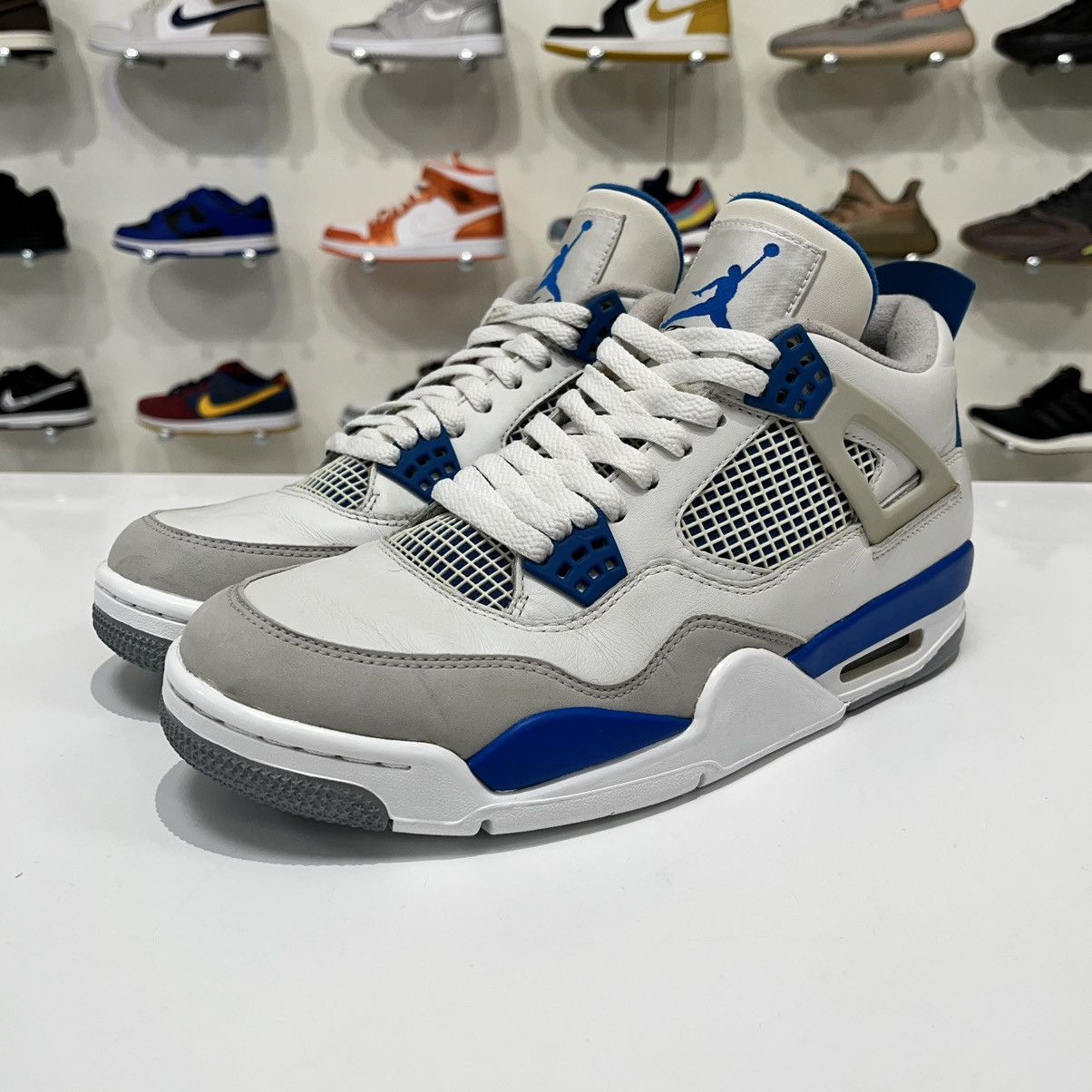 Nike Air Jordan 4 Retro Military Blue (2012) Size US 9.5 / EU 42-43 - 1 Thumbnail