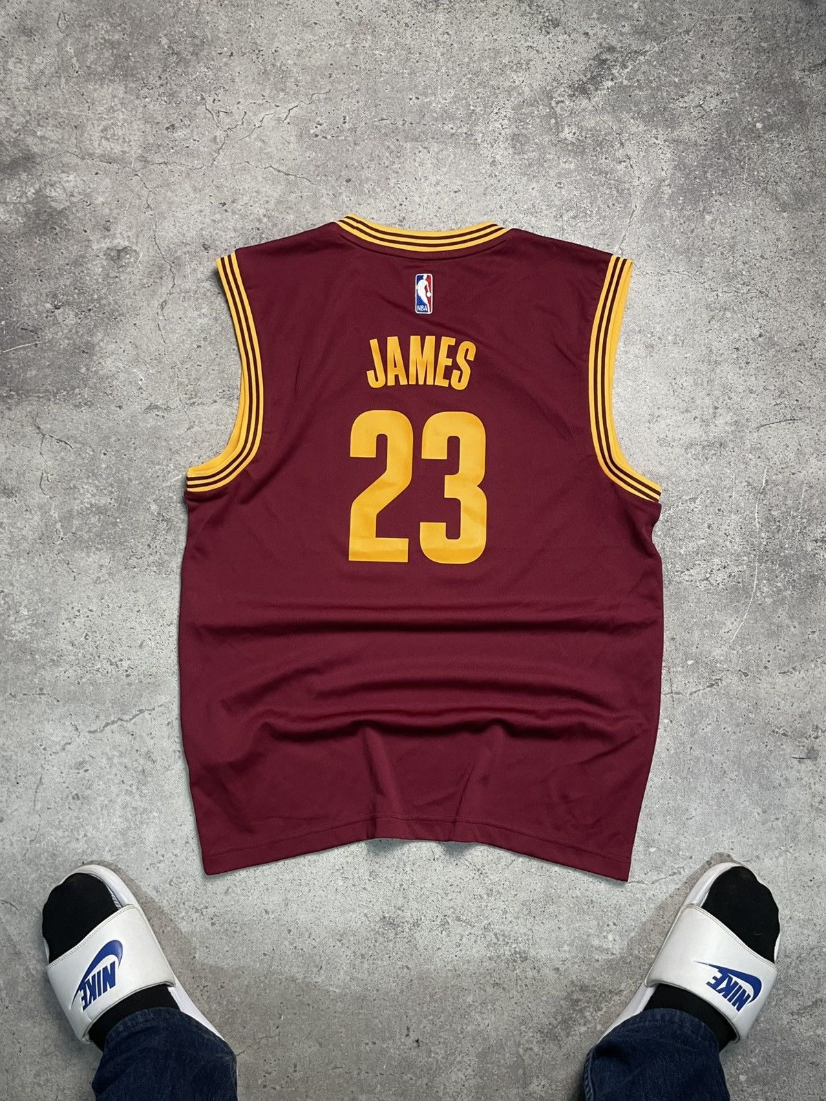 Adidas Vintage NBA Cleveland LeBron James 2016 #23 Jersey Size US M / EU 48-50 / 2 - 1 Thumbnail