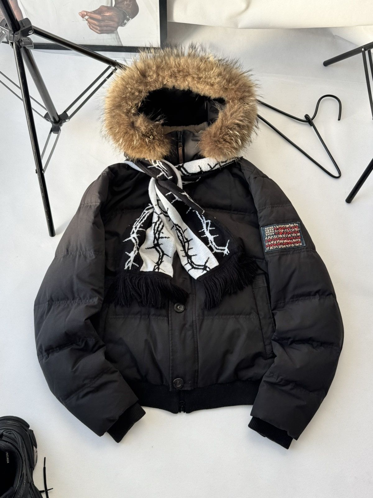 True Religion Rare True Religion USA Flag Down Puffer Jacket Glo Gang Y2k Size US XL / EU 56 / 4 - 1 Thumbnail