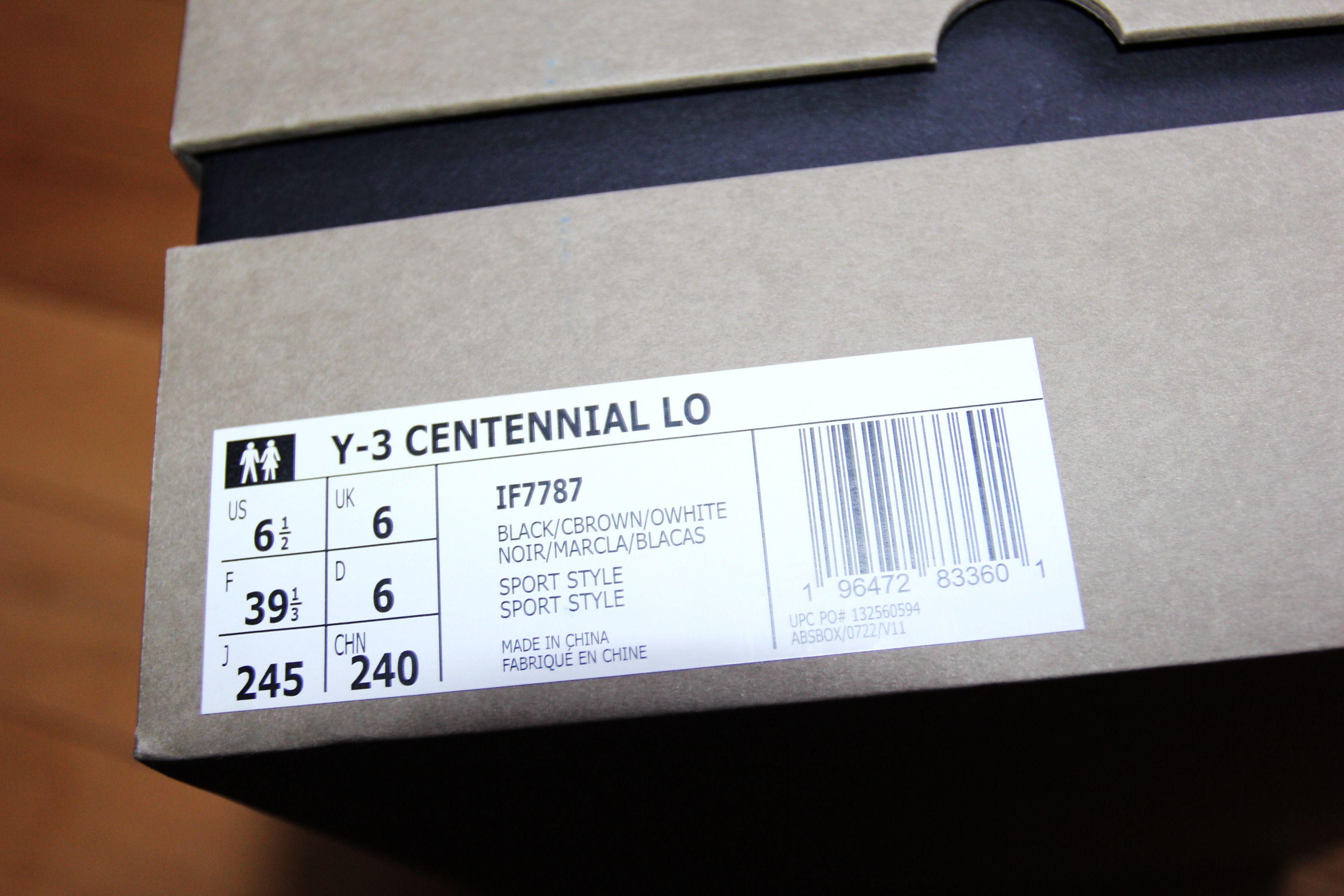Y-3 BNWT AW23 Y-3 YOHJI YAMAMOTO CENTENNIAL LO 39.5 Size US 6.5 / EU 39-40 - 7 Thumbnail