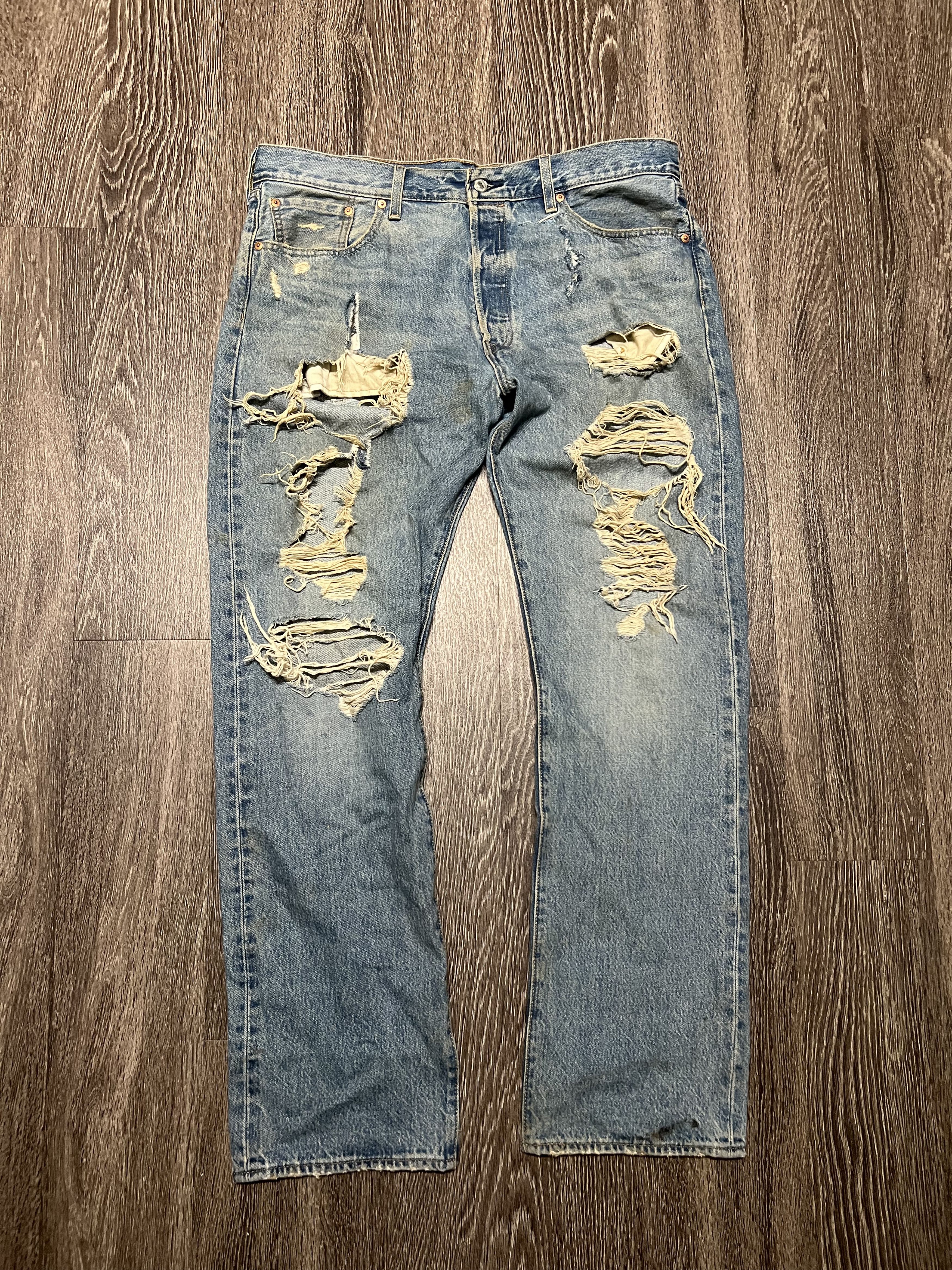 Levi's Levi distressed denim Size US 38 / EU 54 - 1 Thumbnail