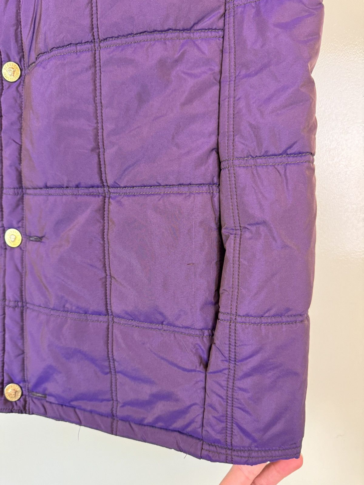 Versace Versace Vintage sleeveless quilted jacket unisex vest gilet Size US XL / EU 56 / 4 - 6 Thumbnail