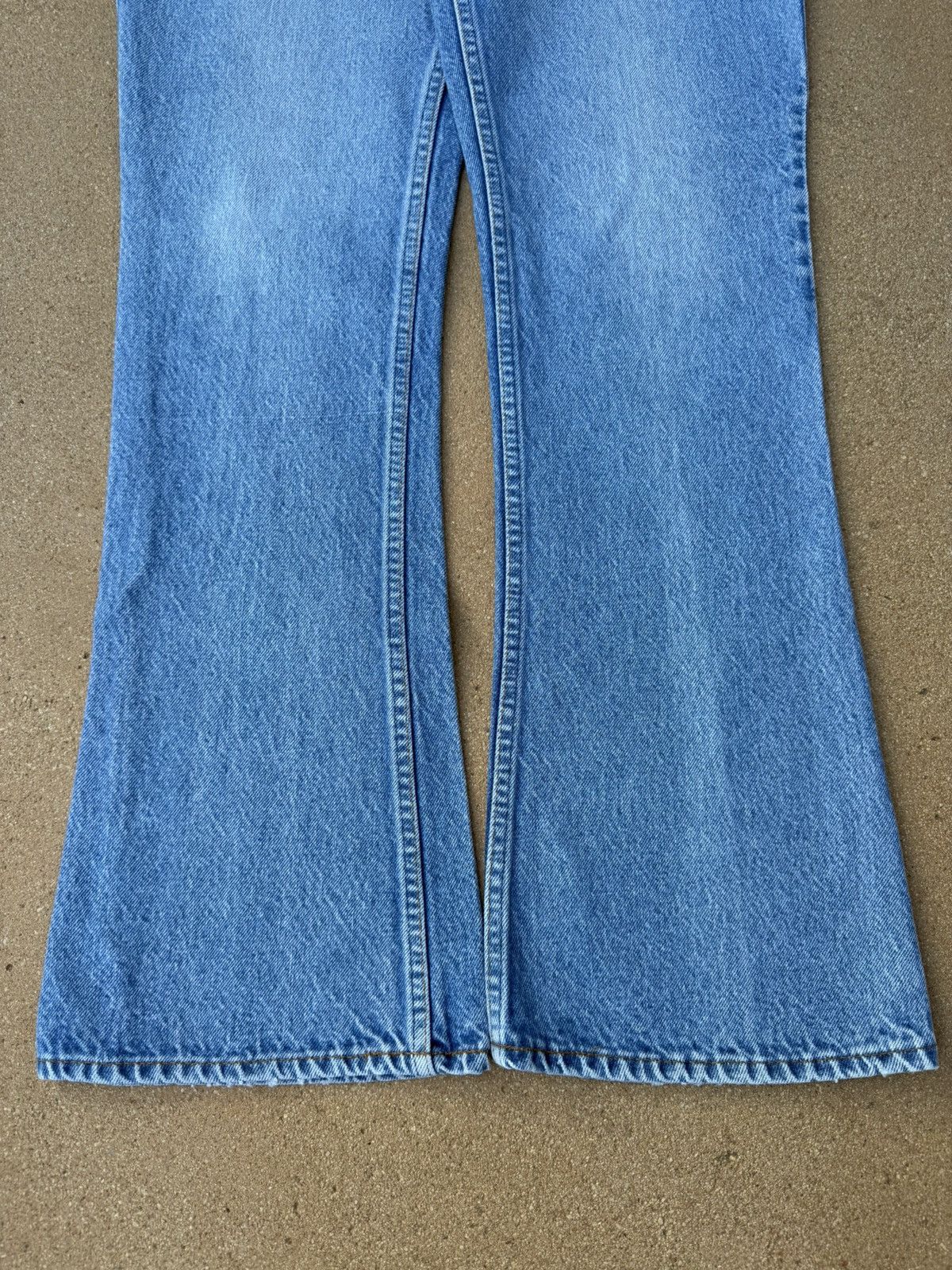 Levi's Vtg 80’s Levi’s 646 Orange Tab Bellbottom Flare Jeans 32x32 Size US 33 - 3 Thumbnail