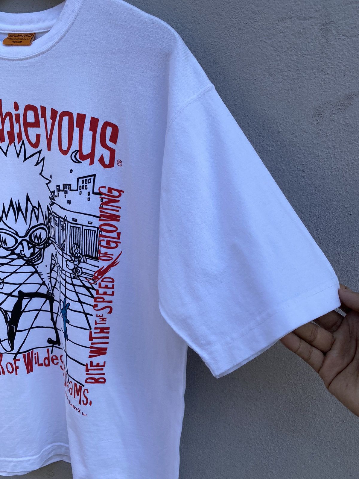If Six Was Nine × Japanese Brand × Seditionaries Mischievous Blue Rabbit Skunk Punk by Emi Nakayama Rare Tee Size US L / EU 52-54 / 3 - 2 Thumbnail