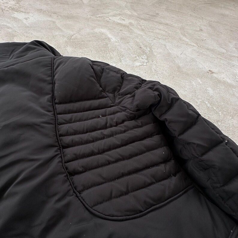 Roberto Cavalli Just Cavalli Asymmetric Down Puffer Jacket Golden Logo S Size S / US 4 / IT 40 - 8 Thumbnail