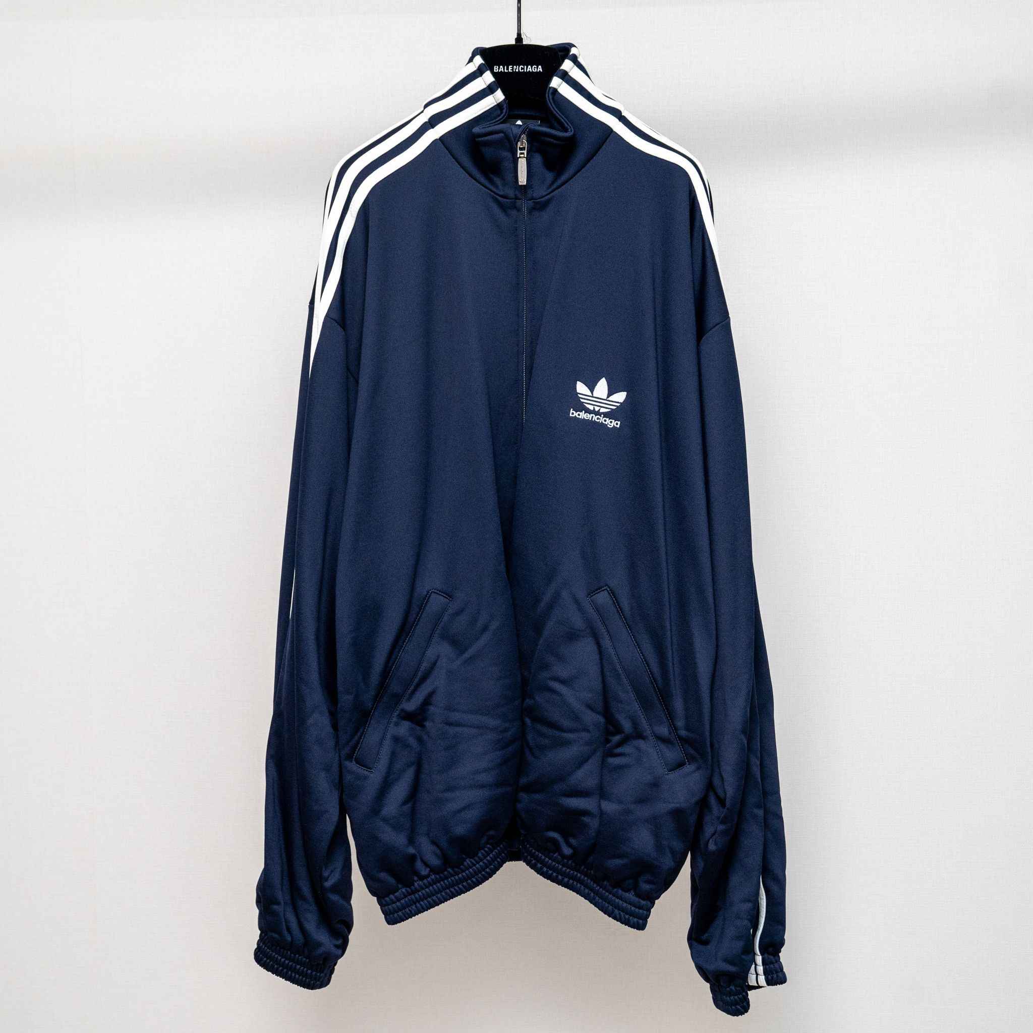 Adidas × Balenciaga 2023SS BALENCIAGA adidas track jacket NAVY size2 Size US M / EU 48-50 / 2 - 5 Thumbnail