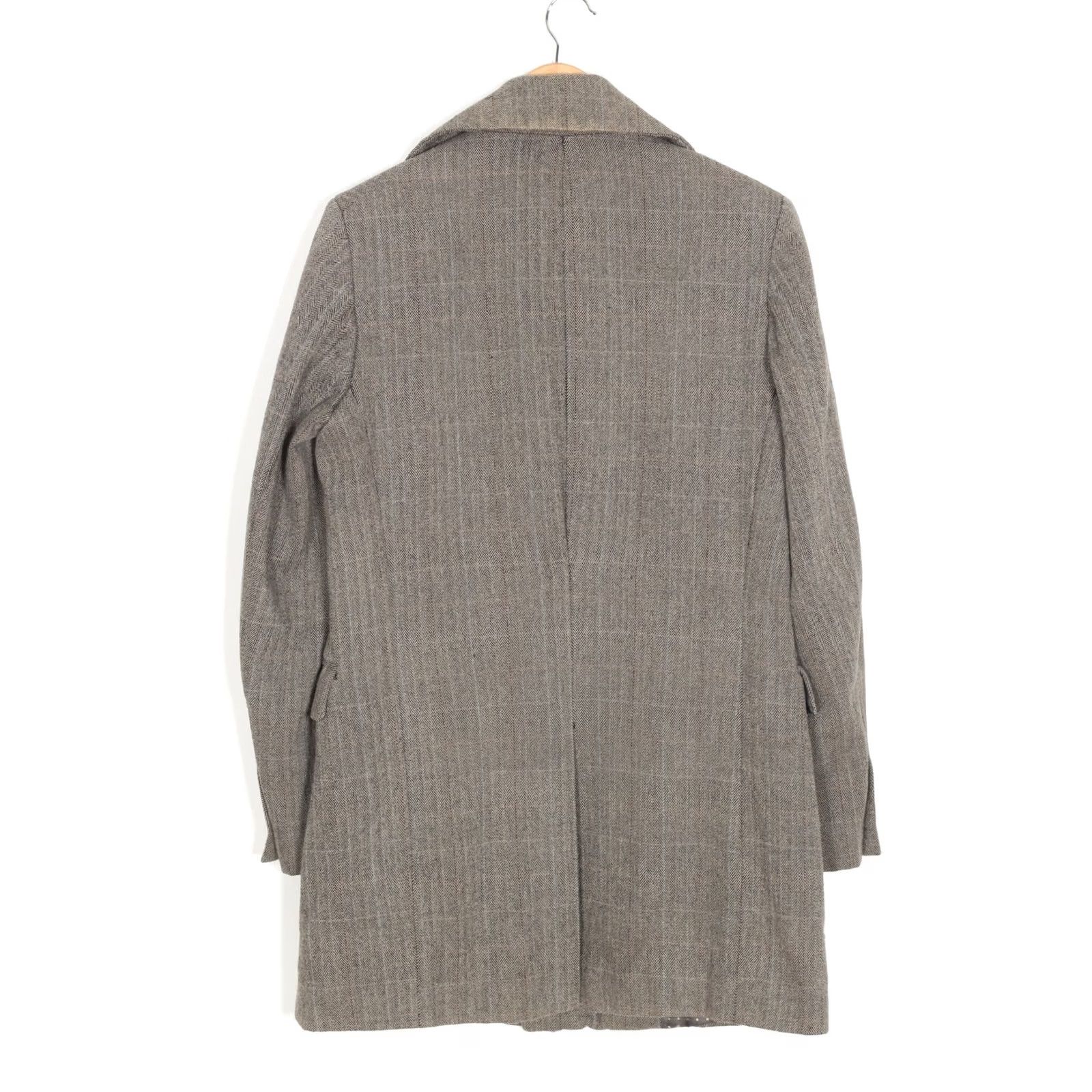 Scotch & Soda SCOTCH & SODA Pea Coat Men Size S Double Breasted Wool Blend Coat Grey Size US S / EU 44-46 / 1 - 3 Thumbnail