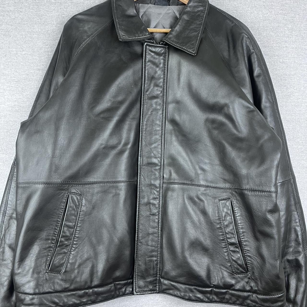 Vintage FR TRIPLER & Co CLASSIC leather jacket size XL leather Size US XL / EU 56 / 4 - 1 Thumbnail
