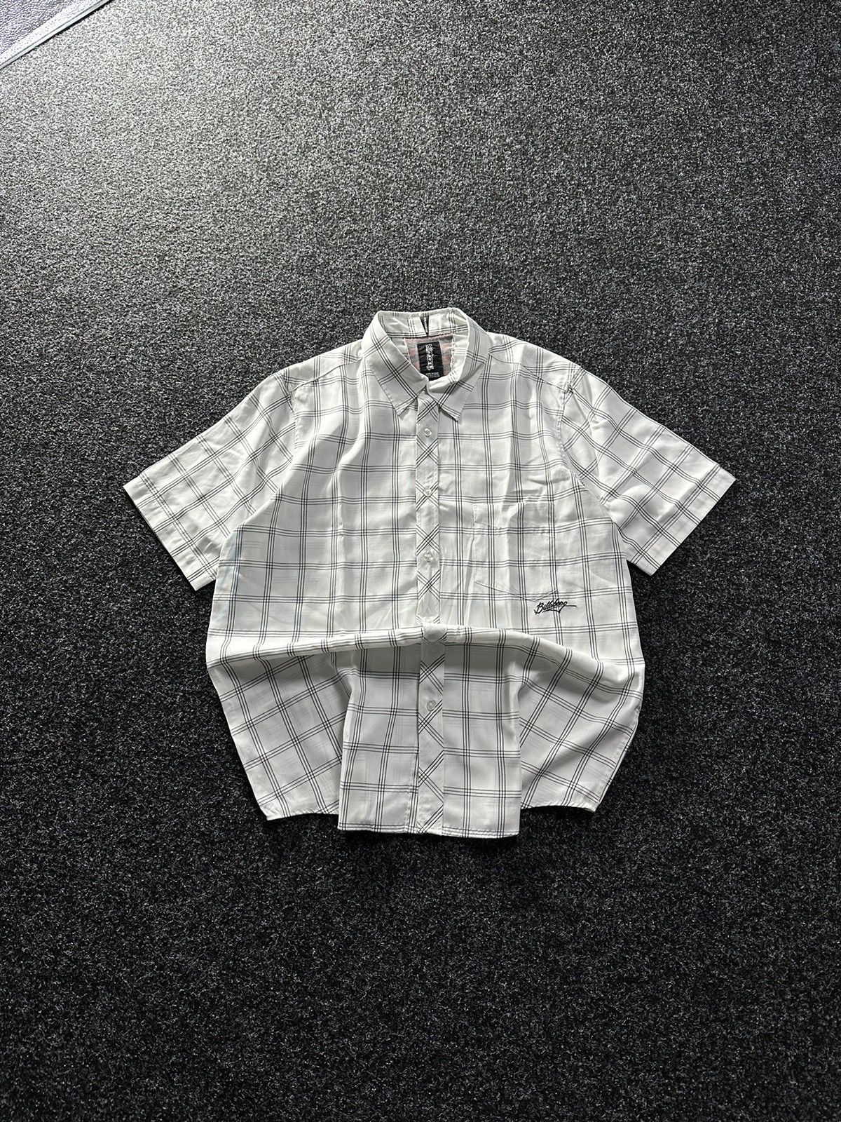 Billabong × Vintage 🚨Vintage 90s Logo BILLABONG beach short sleeve Y2K HAWAII Size US L / EU 52-54 / 3 - 1 Thumbnail