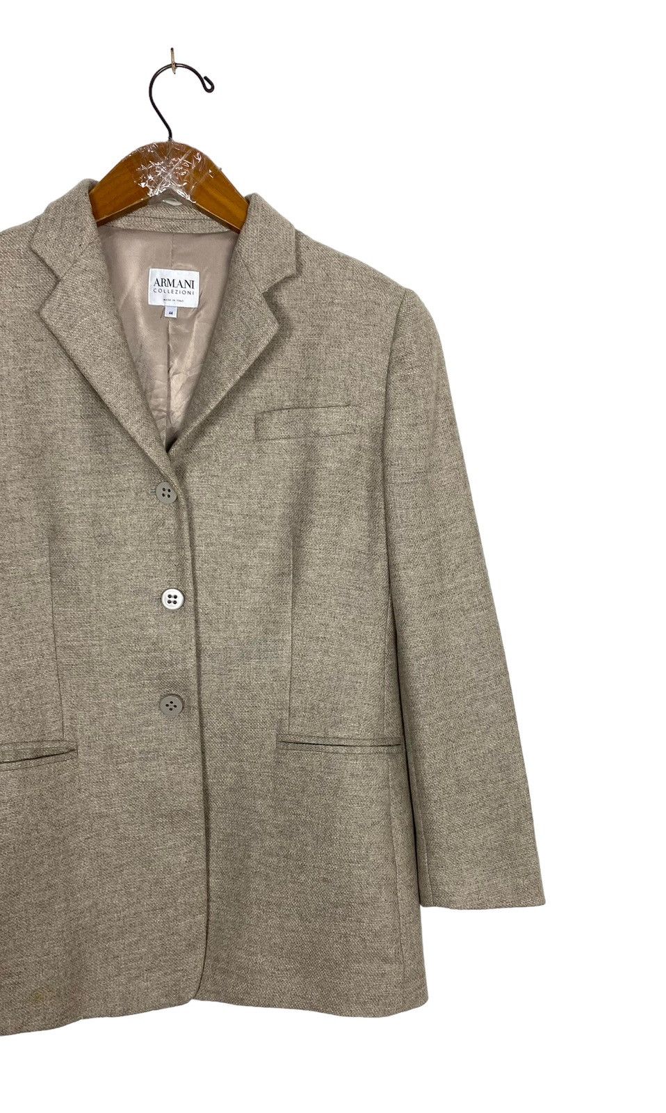 Armani Rare‼️ Armani Collezioni Wool Coat Blazer Made in Italy Size M / US 6-8 / IT 42-44 - 3 Thumbnail