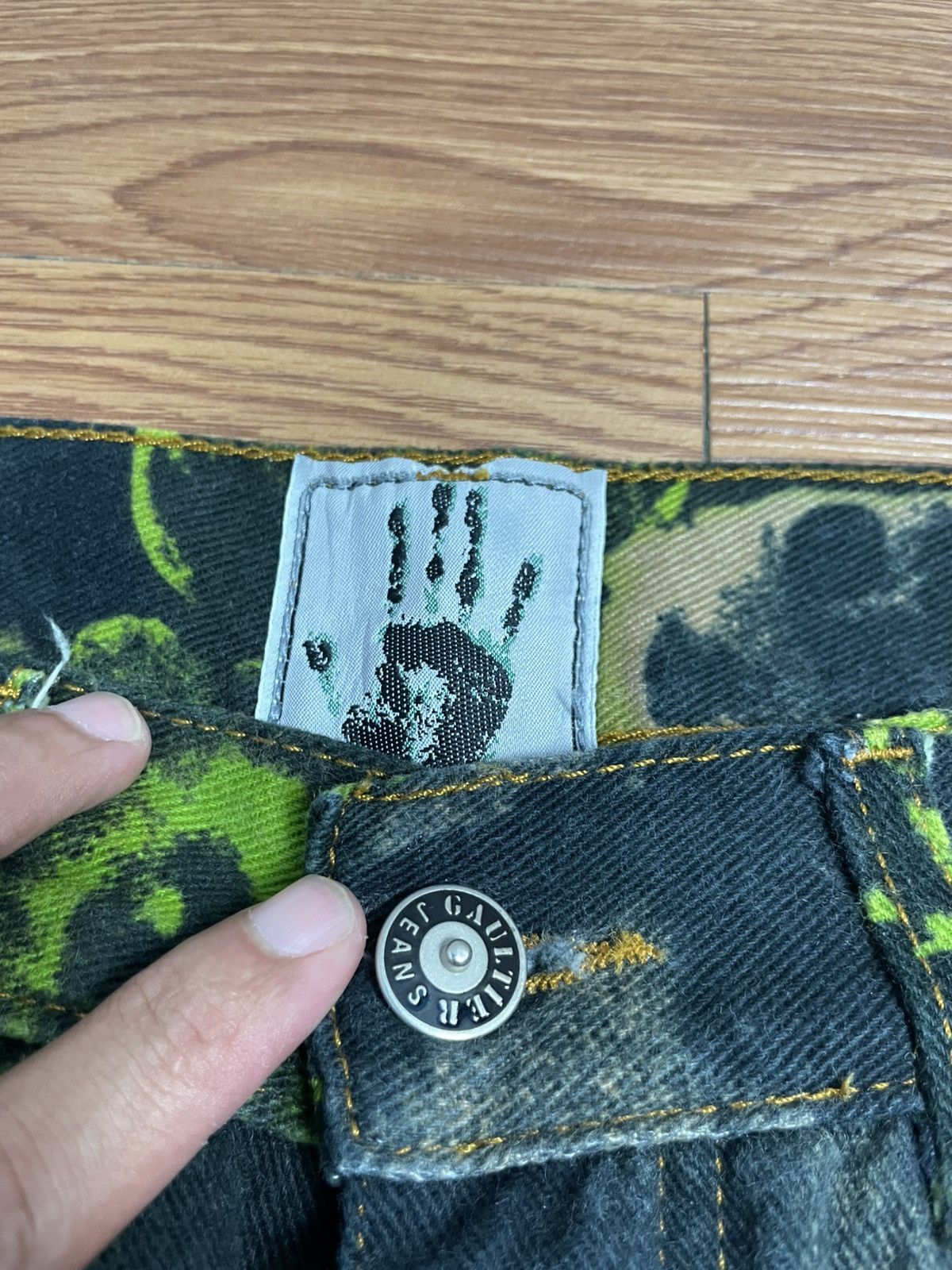 Jean Paul Gaultier AW92 Jean Paul Gaultier Faces Denim Size US 28 / EU 44 - 8 Thumbnail