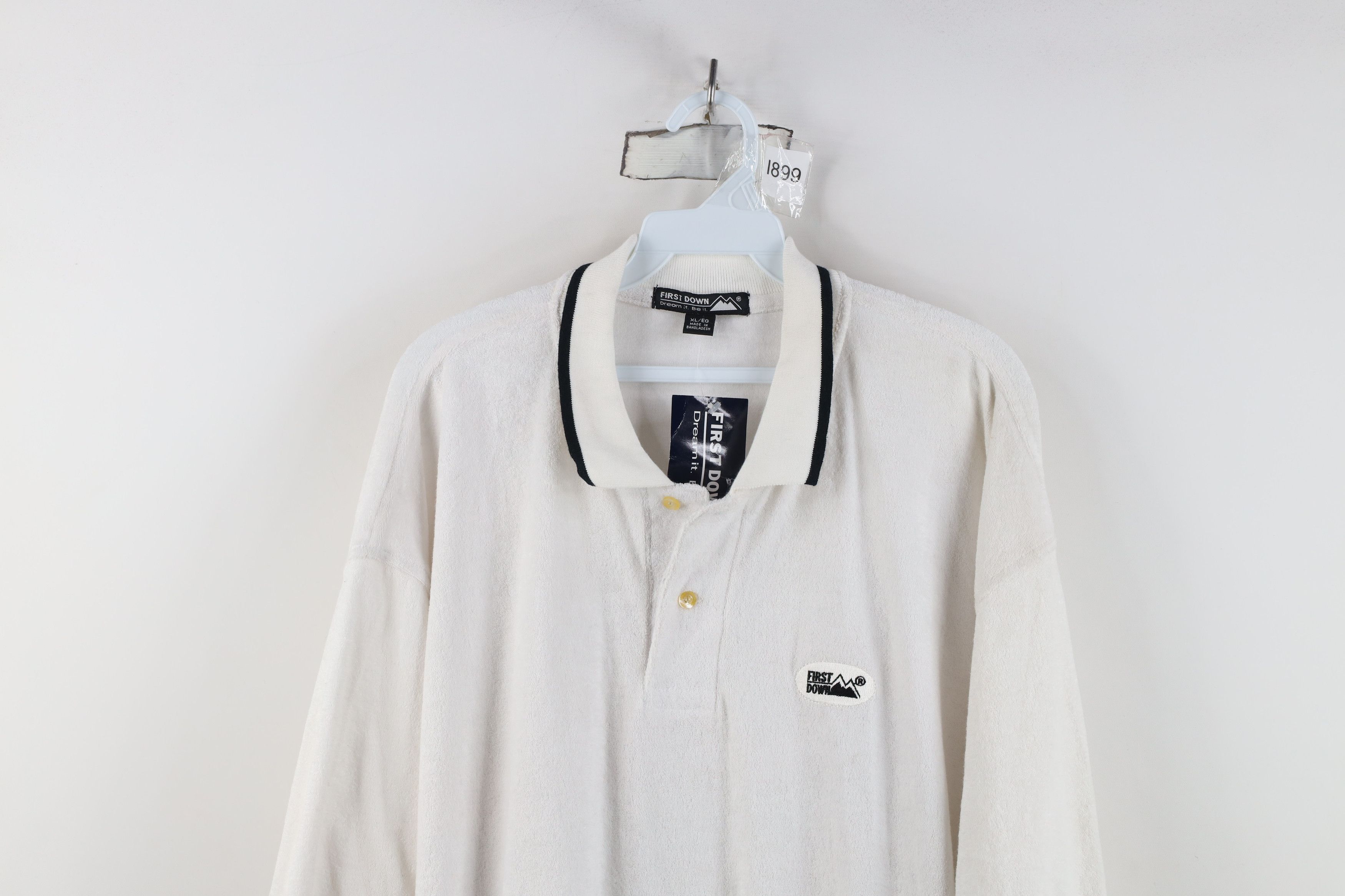 Vintage Deadstock Vintage 90s Y2K Streetwear Fit Golf Polo White Size US XL / EU 56 / 4 - 2 Thumbnail