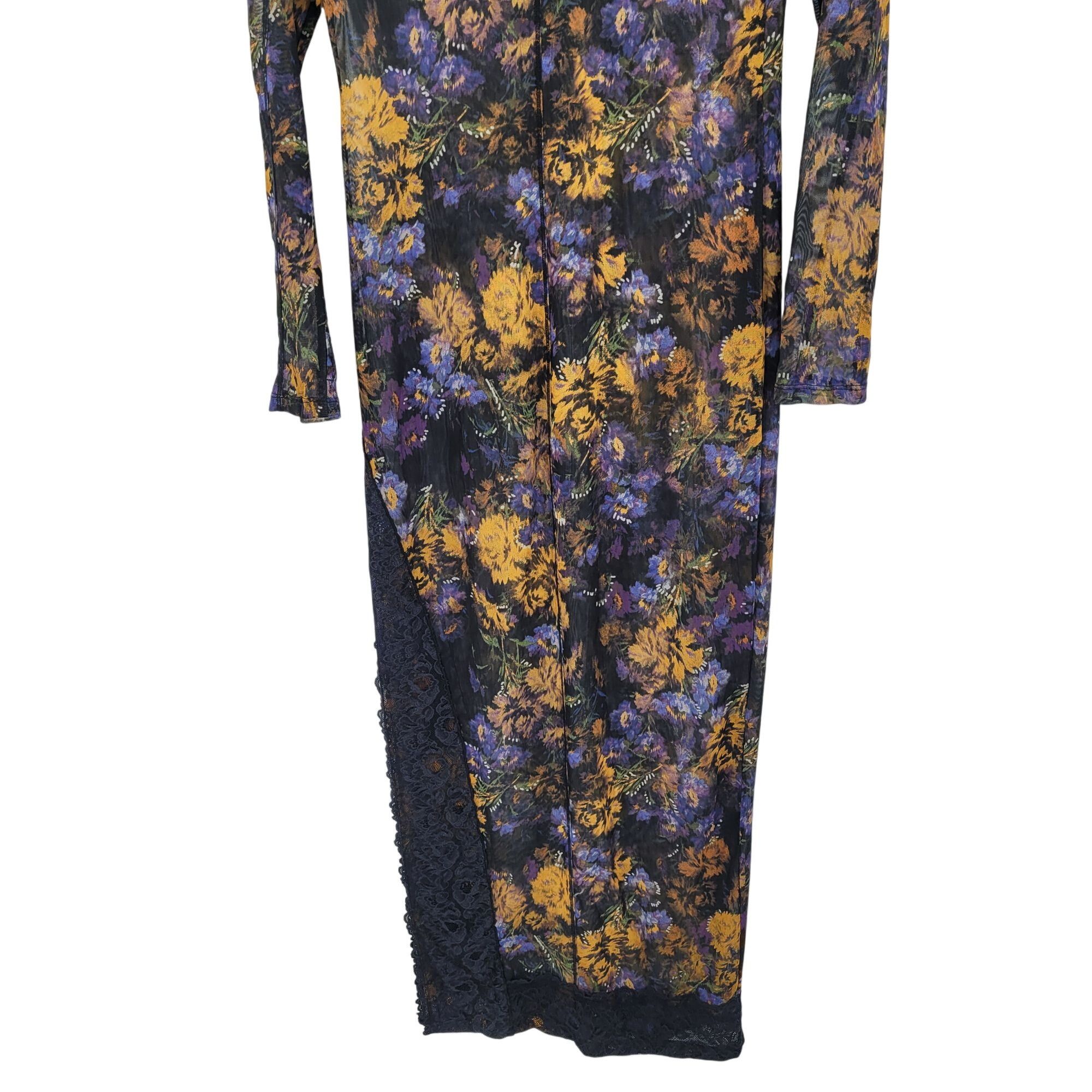 Free People Intimately Free People Black High Expectations Maxi Slip Dre Size S / US 4 / IT 40 - 4 Thumbnail