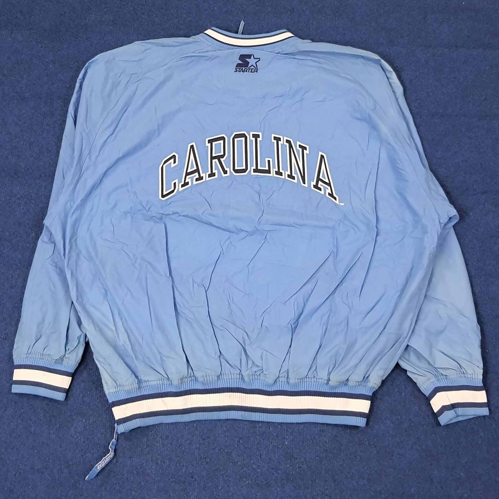 Starter Vintage Starter Carolina Tar Heels NBA Sweatshirt C255N2 Size US XL / EU 56 / 4 - 1 Thumbnail