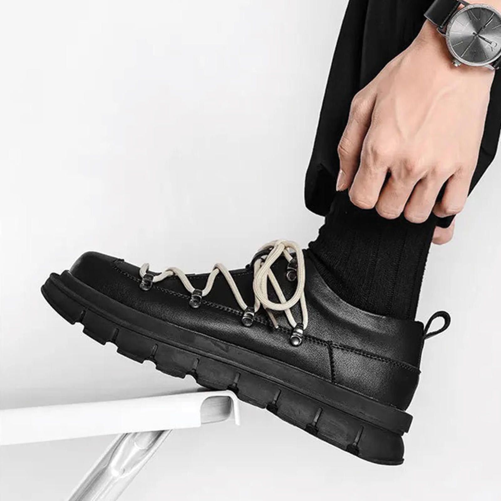 Other Leather Trail-Inspired Urban Boots Size US 7 / EU 40 - 10 Thumbnail