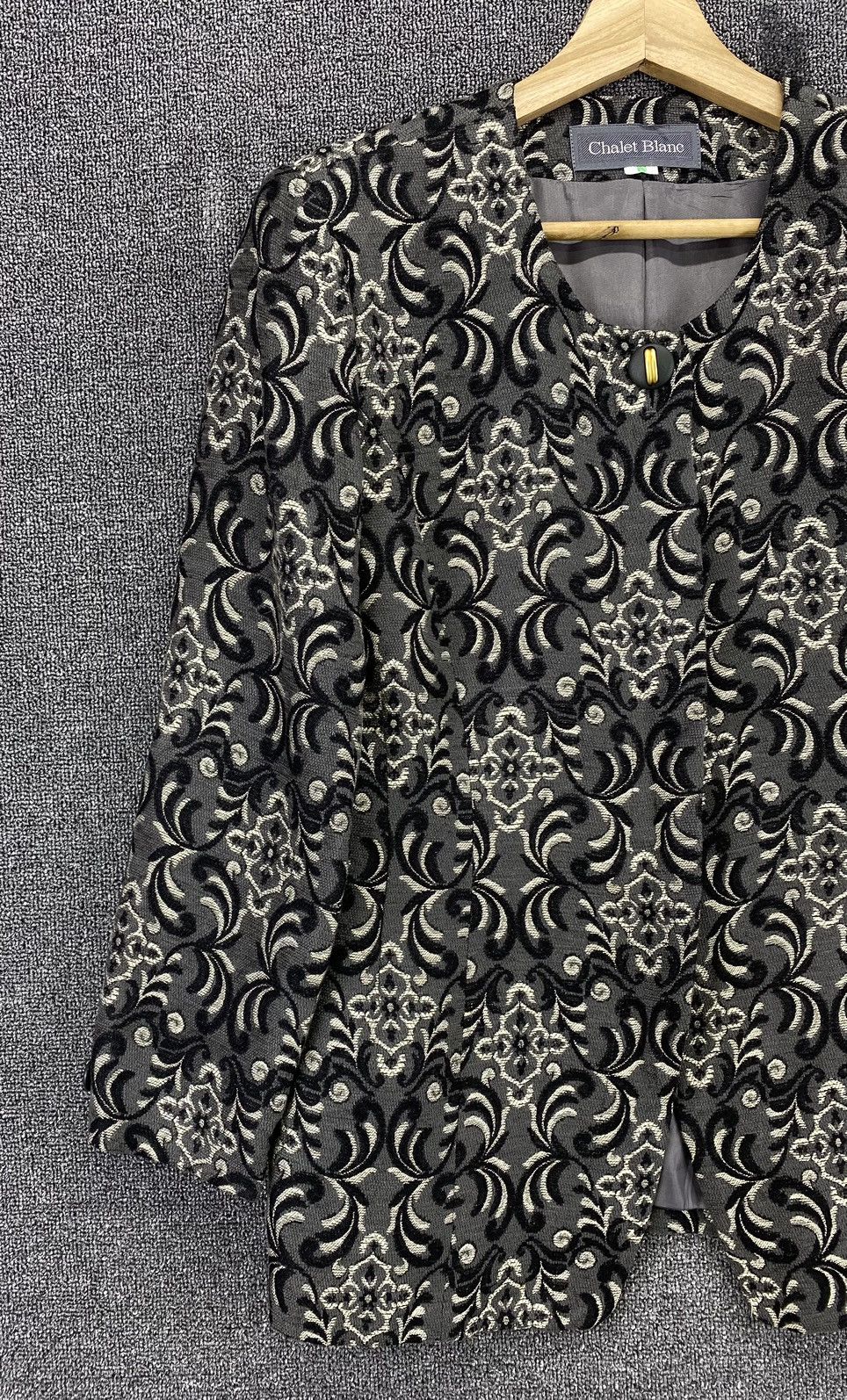 Japanese Brand Vintage Chalet Blanc Coat Cardigan Jacket Size S / US 4 / IT 40 - 3 Thumbnail