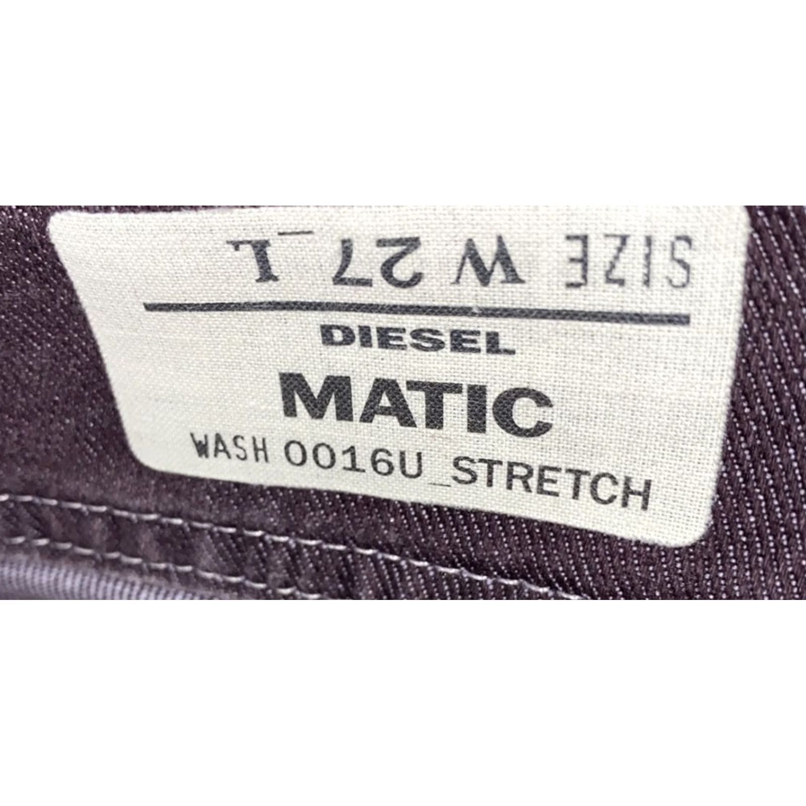 Diesel Diesel Industry Womens Pants Zip Fly Purple Maroon 27 X 34.5 NWT - Casual, Cotton Blend, Flat Front, Regular, Womens Size 27" / US 4 / IT 40 - 7 Thumbnail