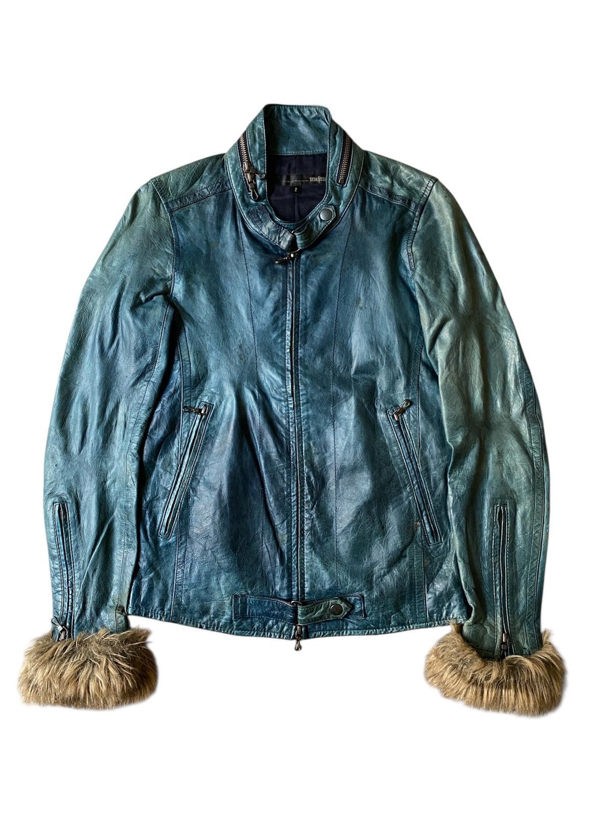 Schlussel Schlussel Leather Jacket Size US S / EU 44-46 / 1 - 1 Thumbnail