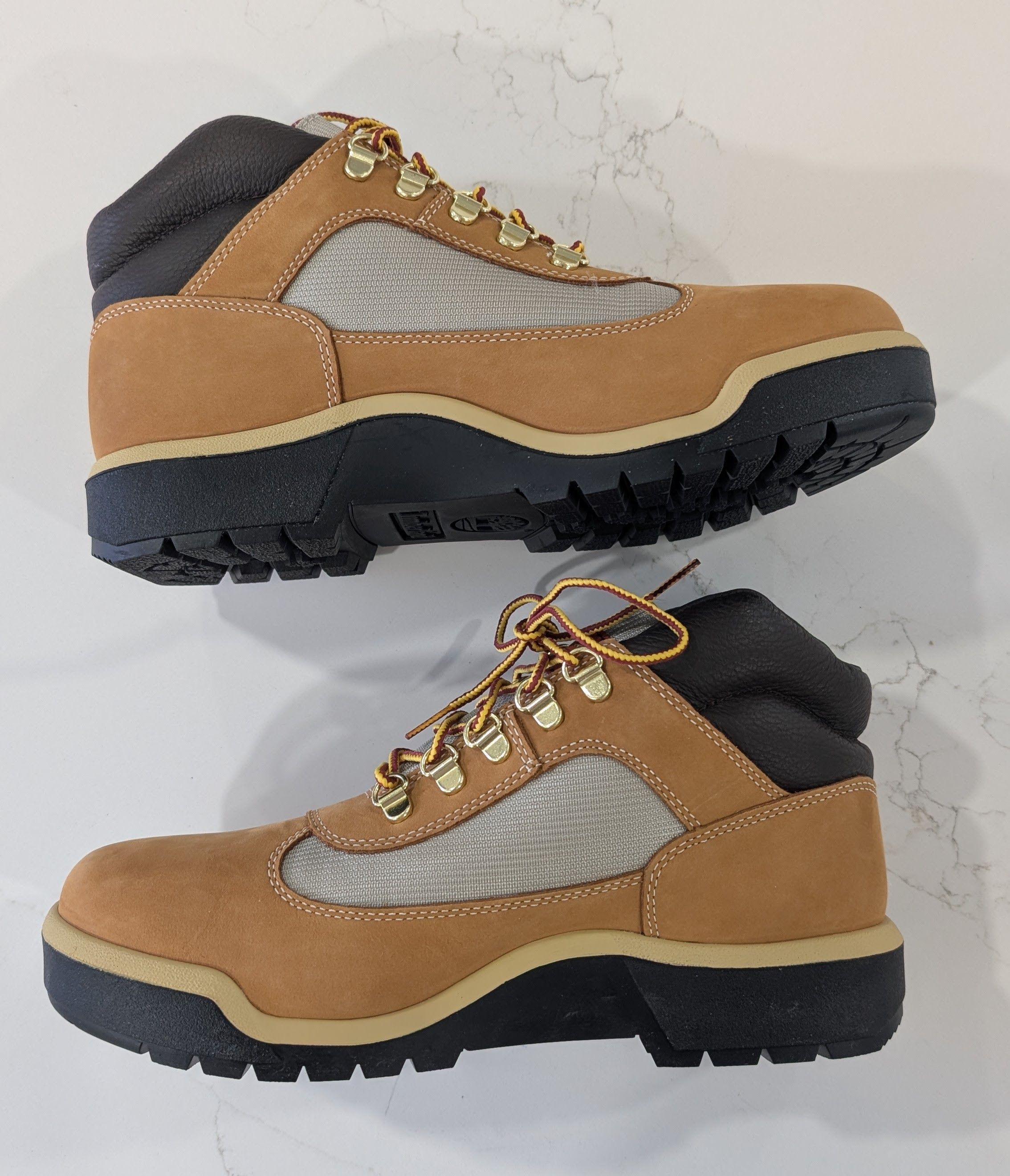Timberland Timberland Men's 6" Waterproof Field Boot Wheat Nubuck 9 Size US 9 / EU 42 - 3 Thumbnail
