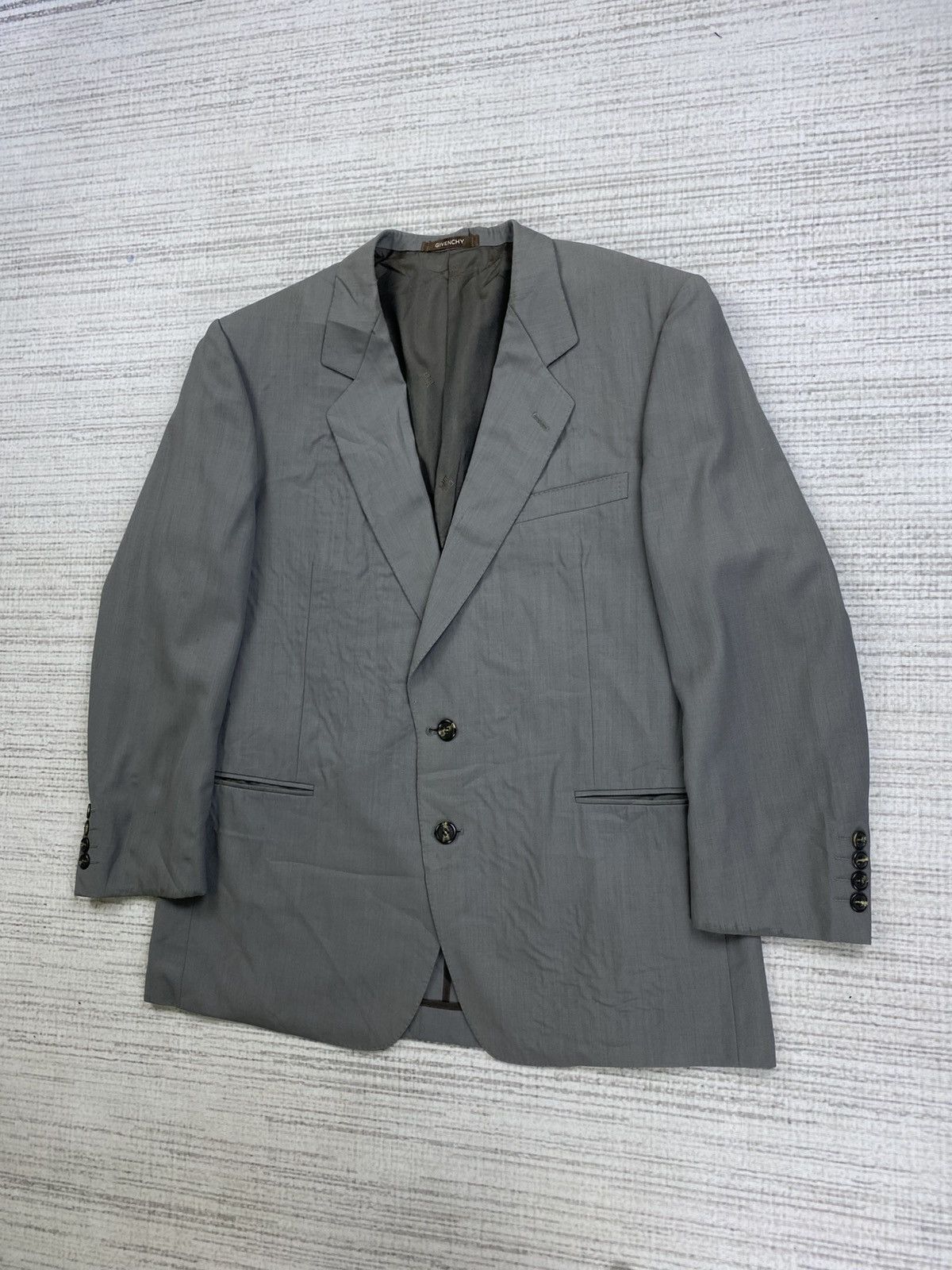 Givenchy × Japanese Brand × Vintage Vintage Givenchy Affordable Double Breasted Blazer Coat Size US M / EU 48-50 / 2 - 4 Thumbnail