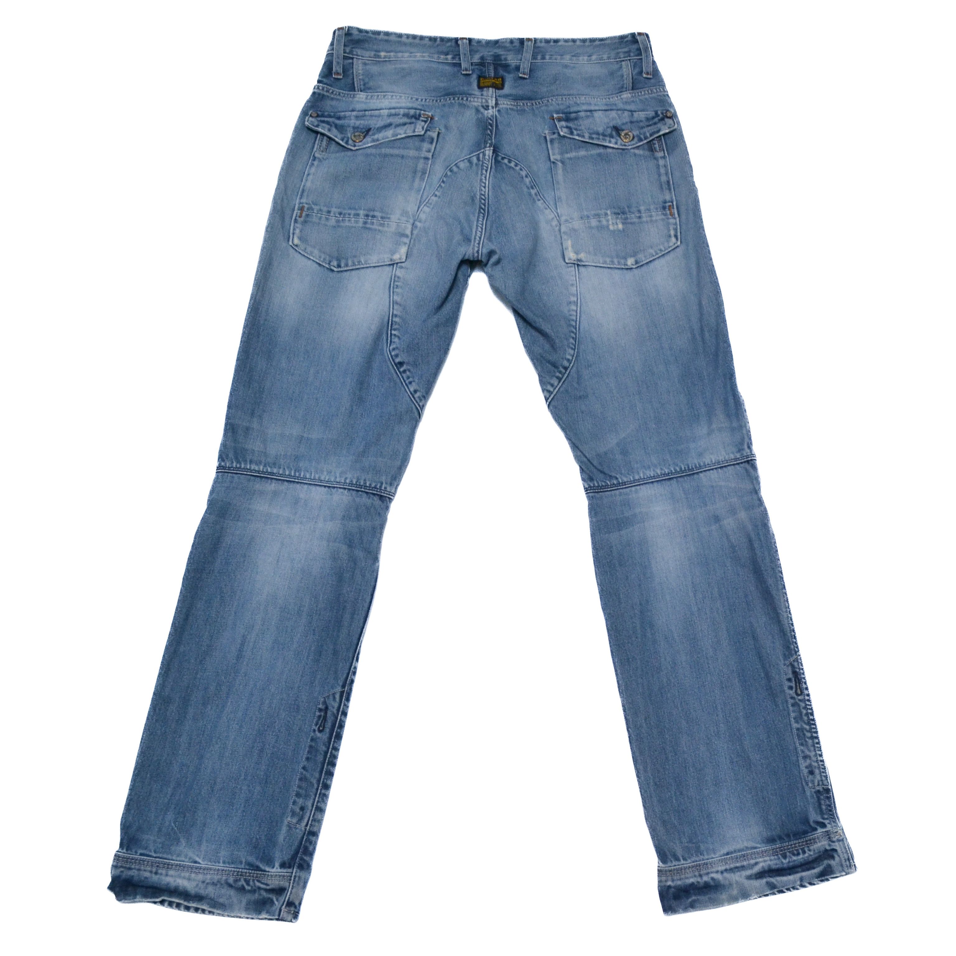 G-Star G-Star Y2K General 3D Tapered Men’s Blue Multi-pocket Jeans Size US 34 / EU 50 - 5 Thumbnail