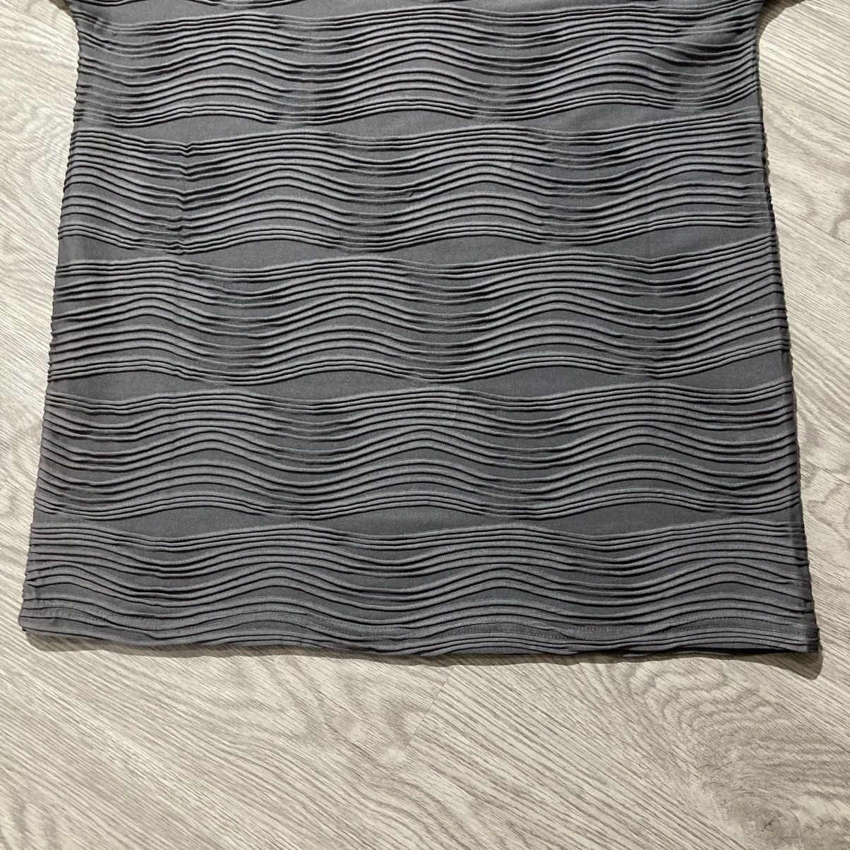 Issey Miyake 2000s HanaHana Pleats Issey Miyake Style Turtleneck Top Size L / US 10 / IT 46 - 6 Thumbnail