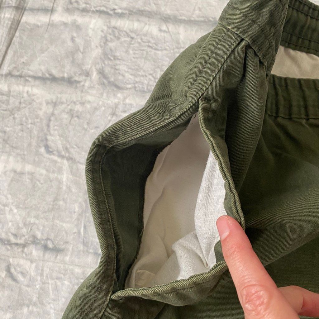 Puritan Puritan men XL cotton blend pull on casual chino pants olive Size US 40 / EU 56 - 4 Thumbnail