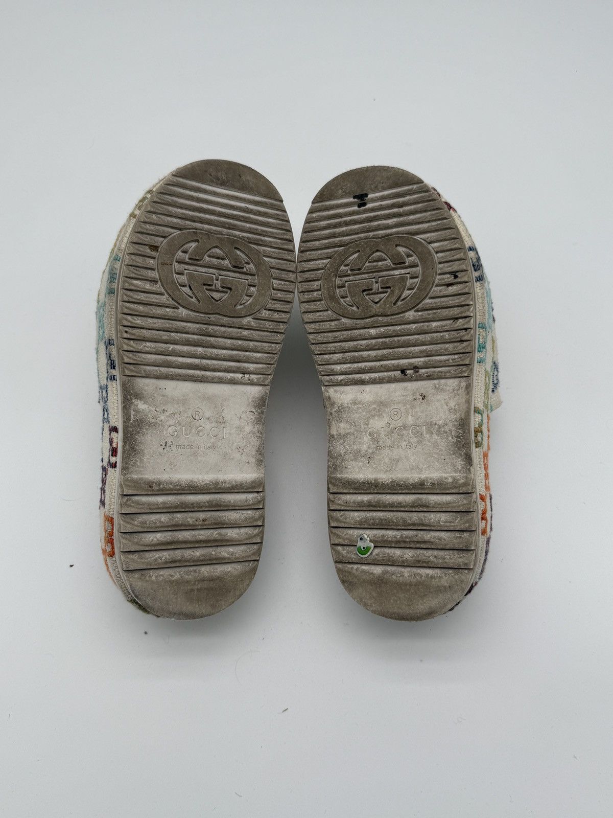Gucci Rainbow Gucci Monogram Slides Size US 8 / IT 38 - 9 Thumbnail