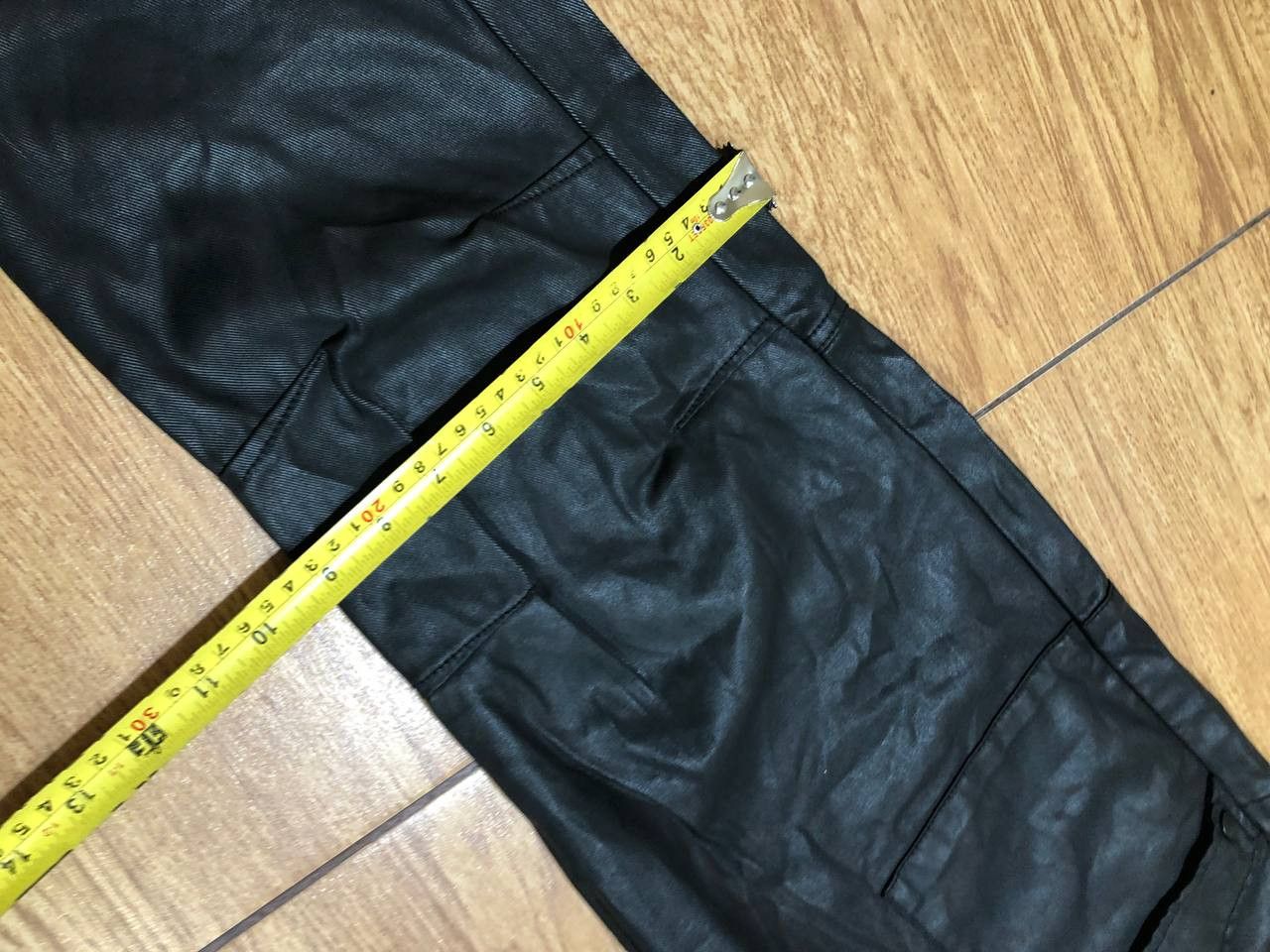 Allsaints AllSaints Jeans Coated Skinny Zipper Ankle Date Club Size 28" / US 6 / IT 42 - 13 Thumbnail