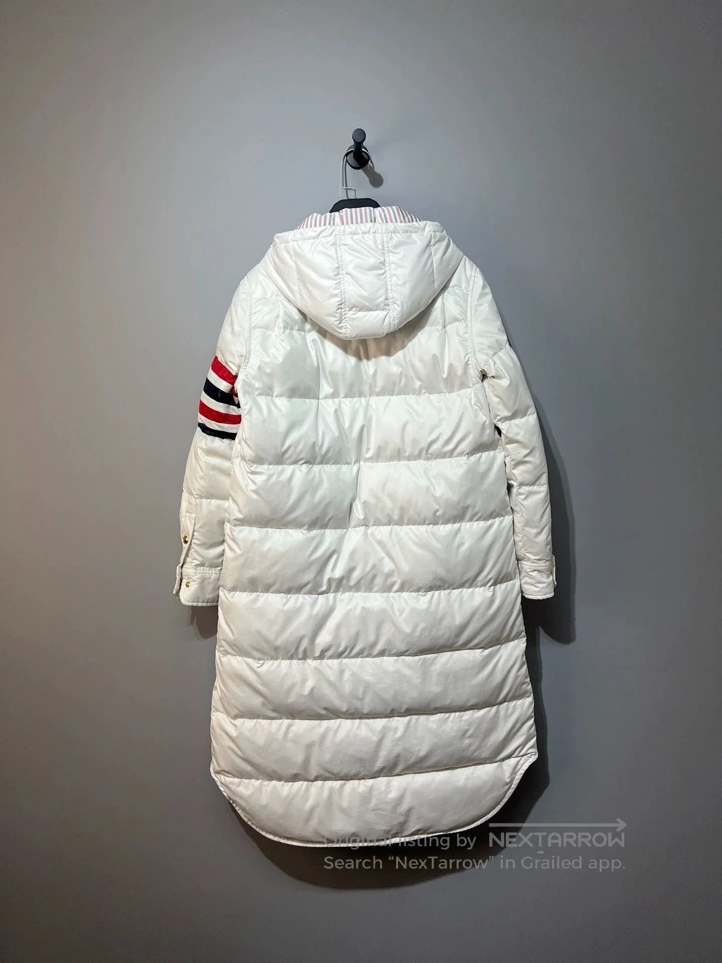 Thom Browne Thom Browne White Long Down Coat. Size US XL / EU 56 / 4 - 3 Thumbnail